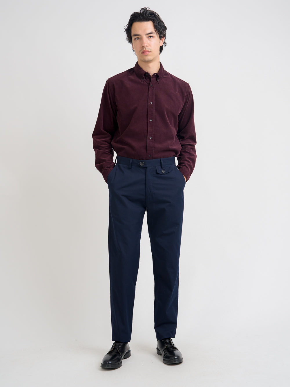 Fishtail Trousers Ashdown Navy