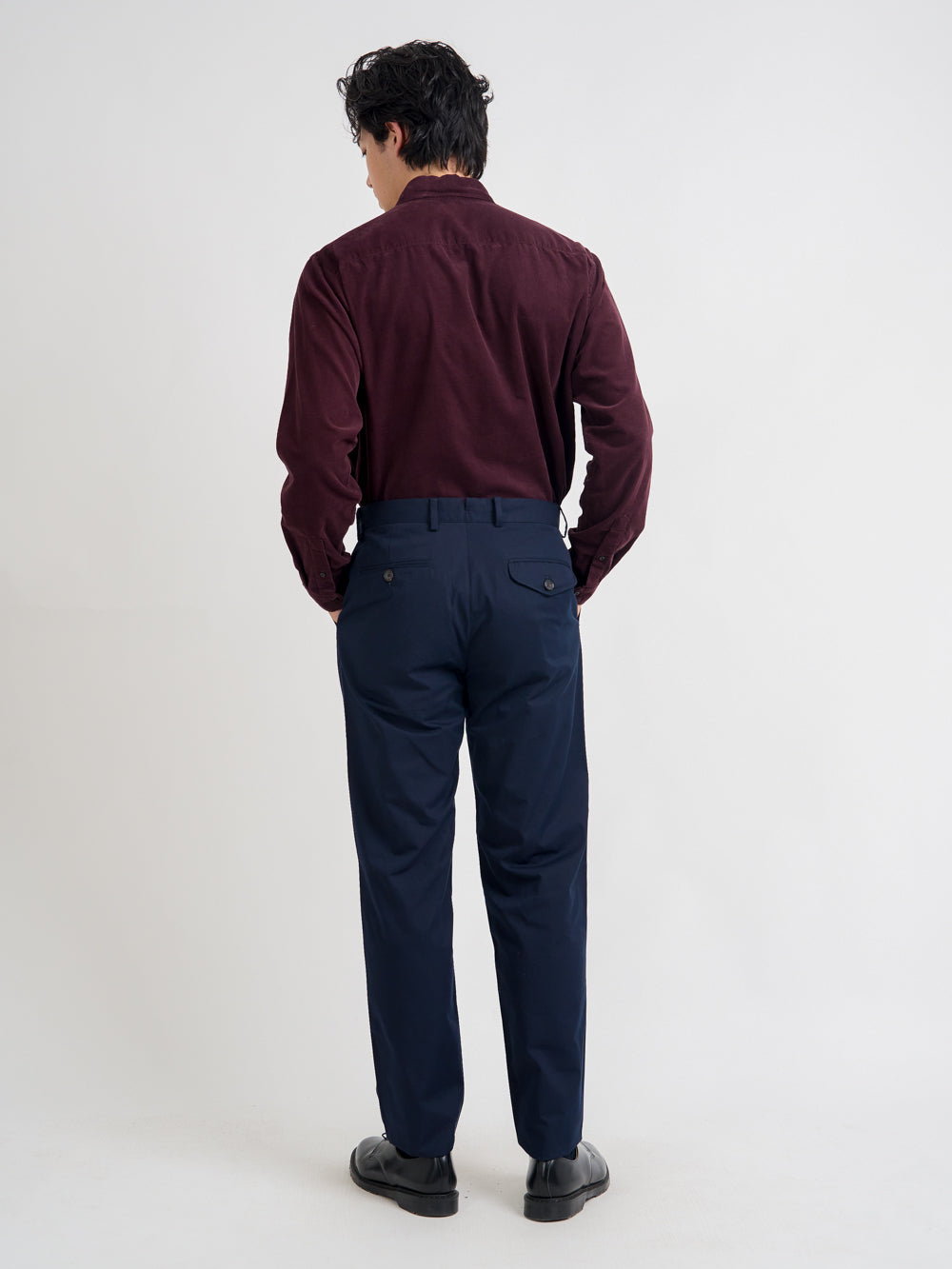 Fishtail Trousers Ashdown Navy