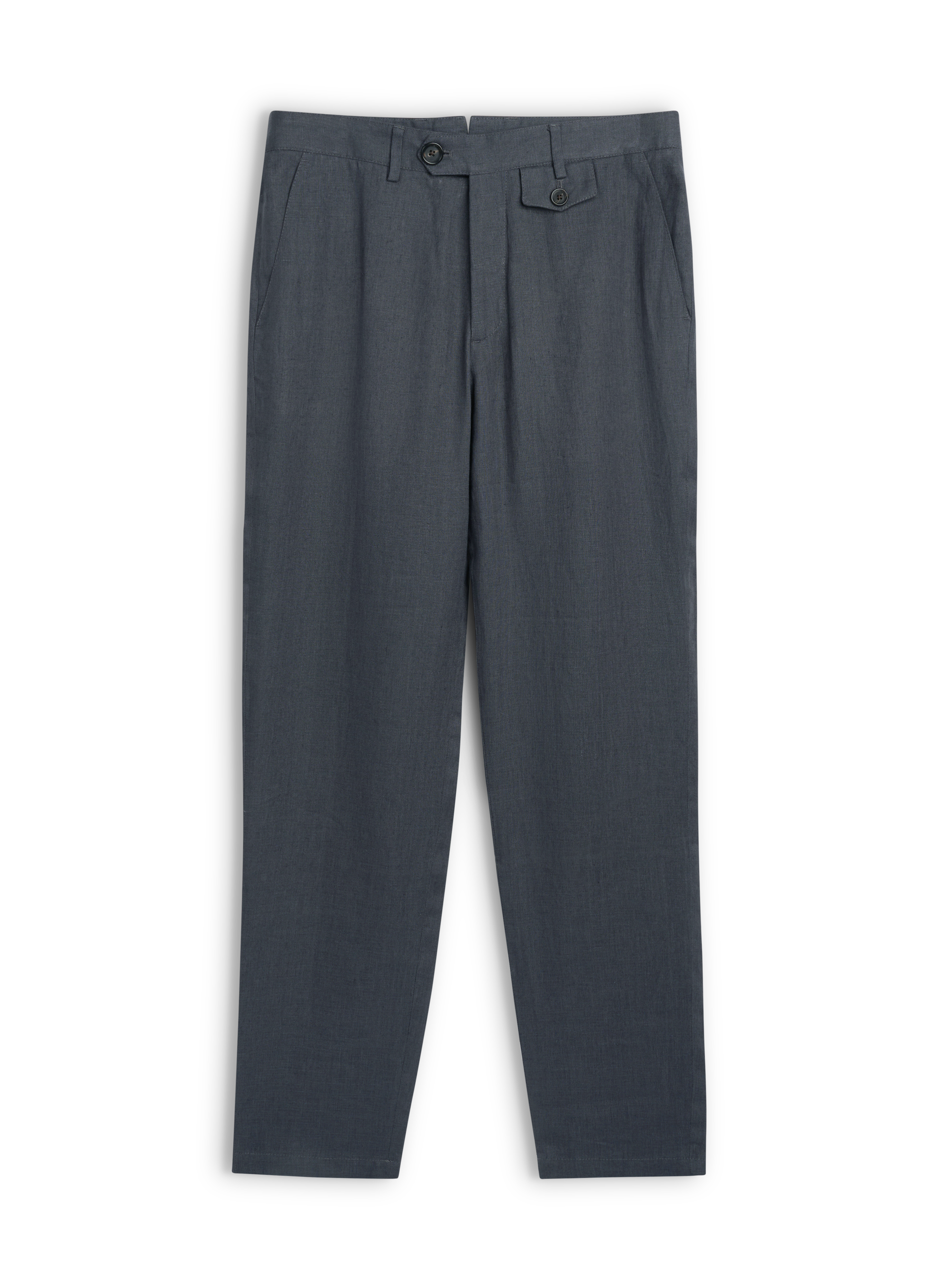 Fishtail Trousers Bleeker Gunmetal Grey