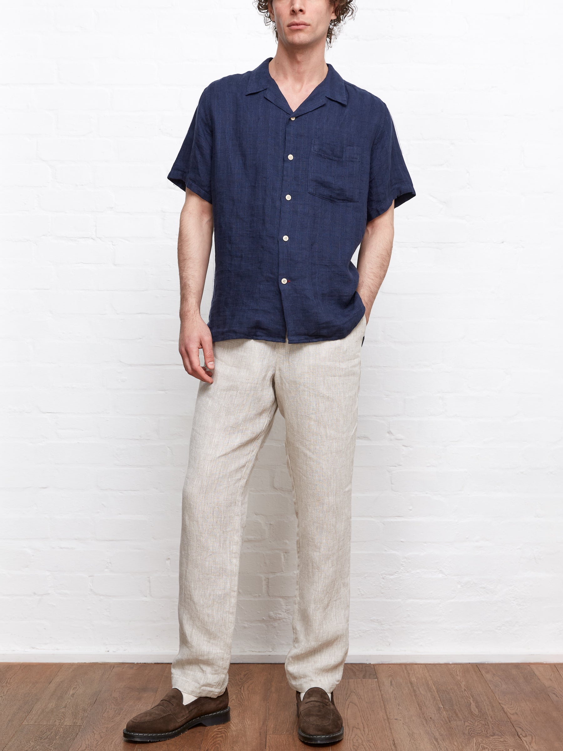 Drawstring Trousers Harding Beige