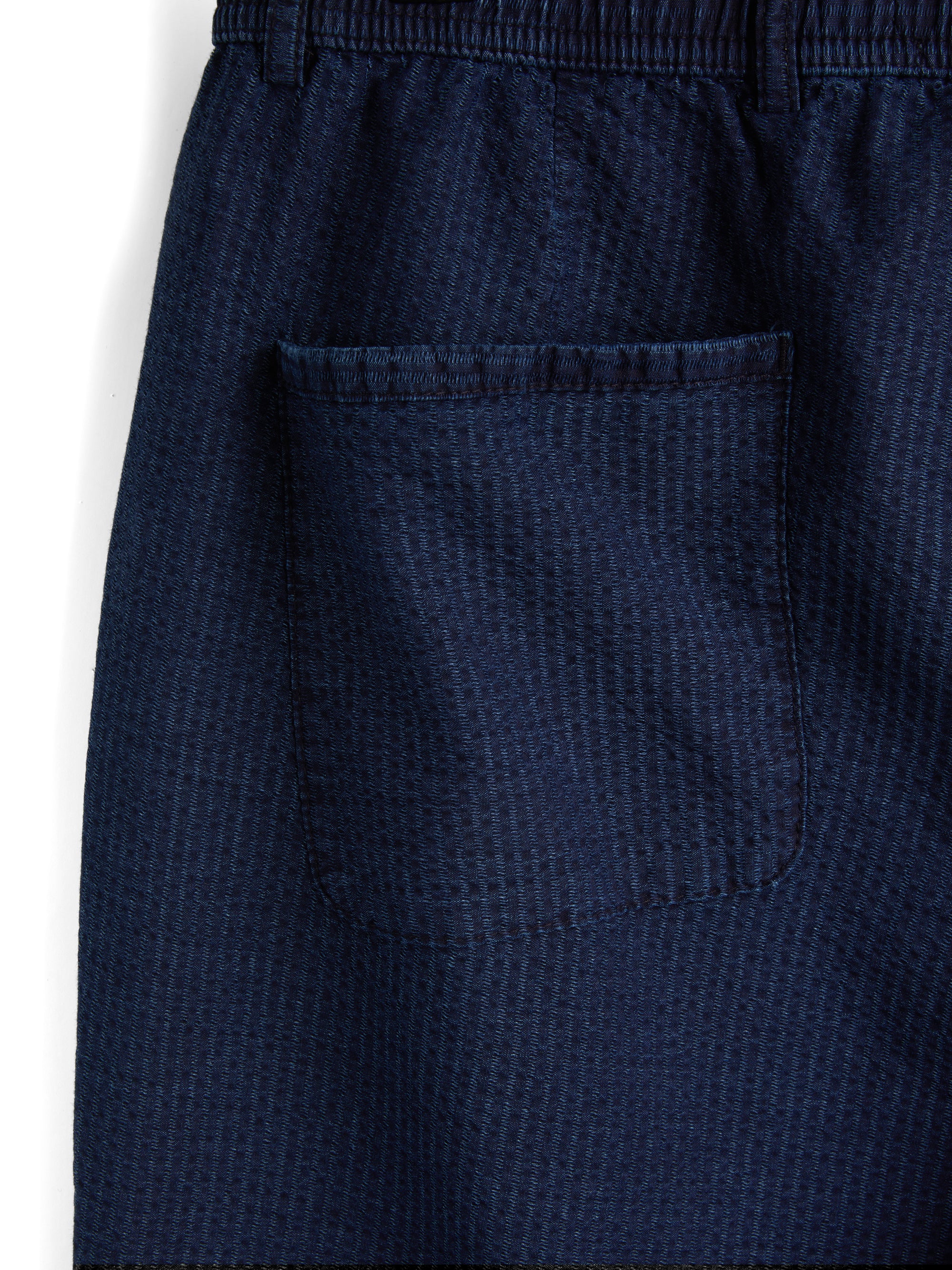 Drawstring Trousers Bateman Indigo