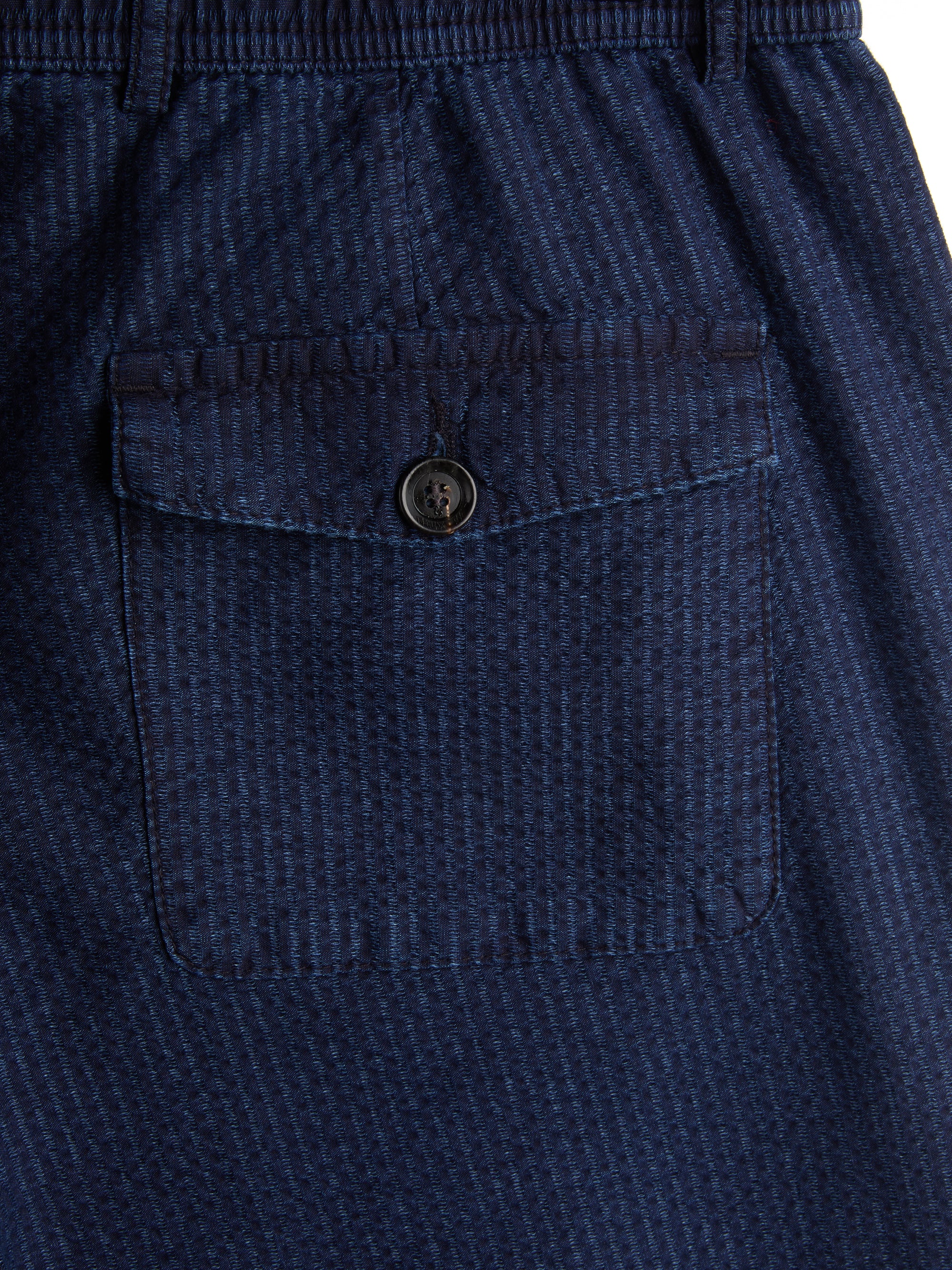 Drawstring Trousers Bateman Indigo