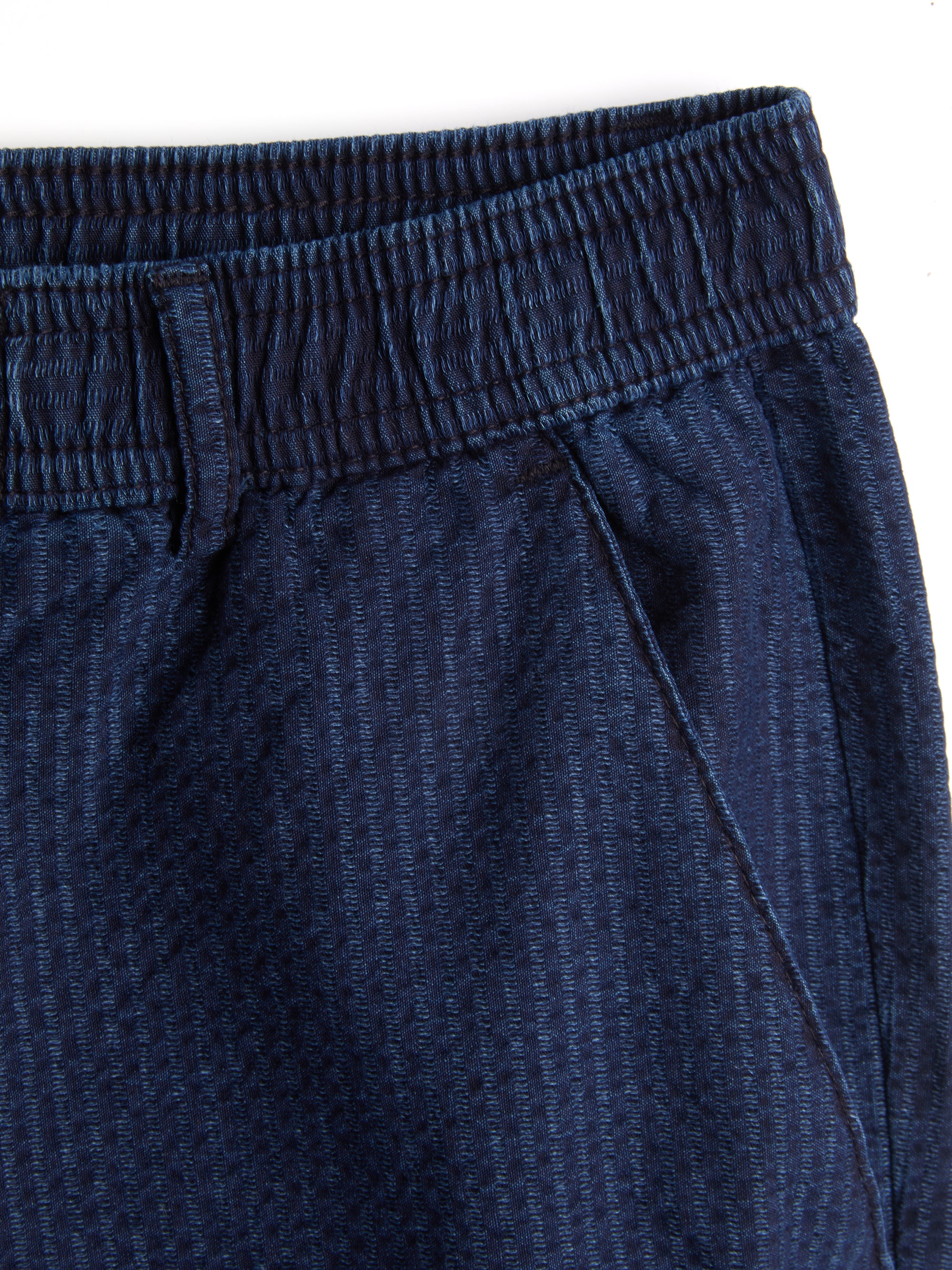Drawstring Trousers Bateman Indigo