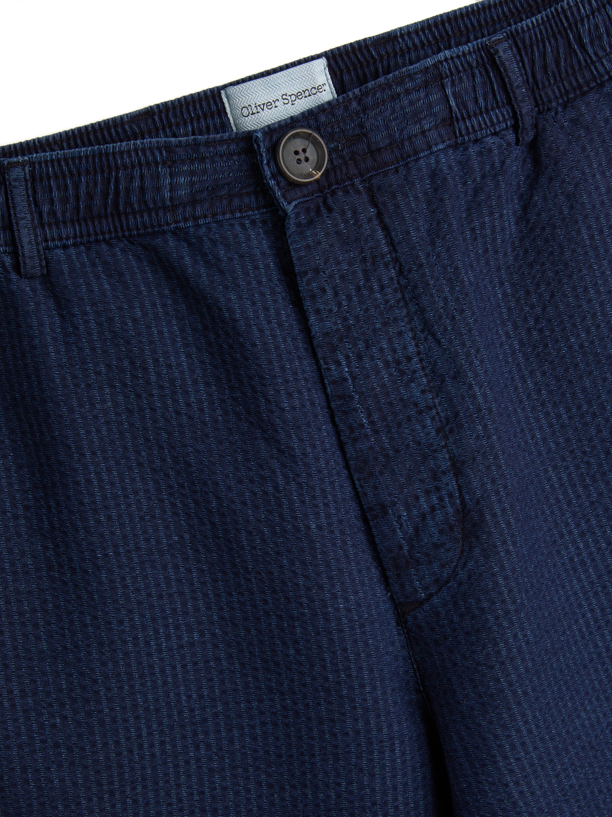 Drawstring Trousers Bateman Indigo