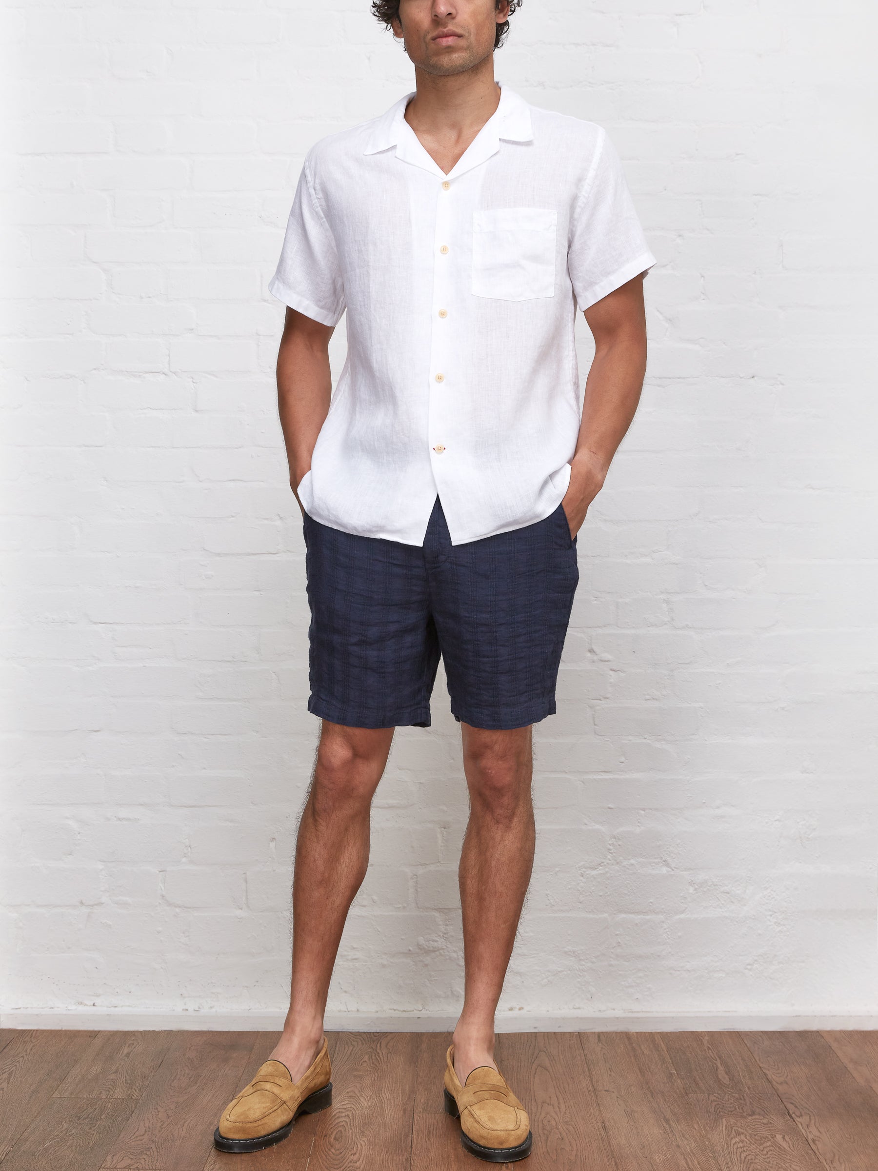 Osborne Drawstring Shorts Arnold Navy