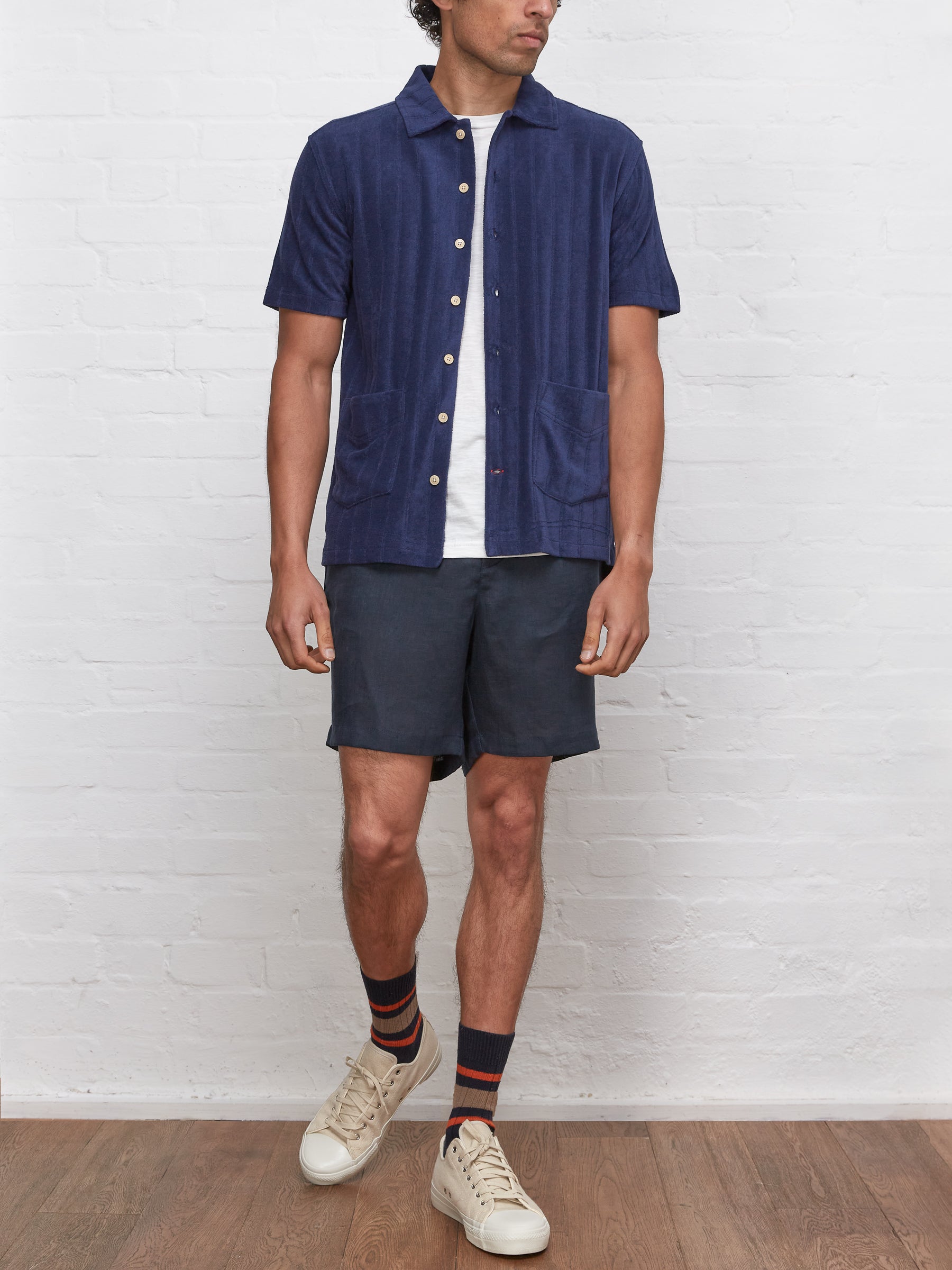 Osborne Drawstring Shorts Padworth Navy