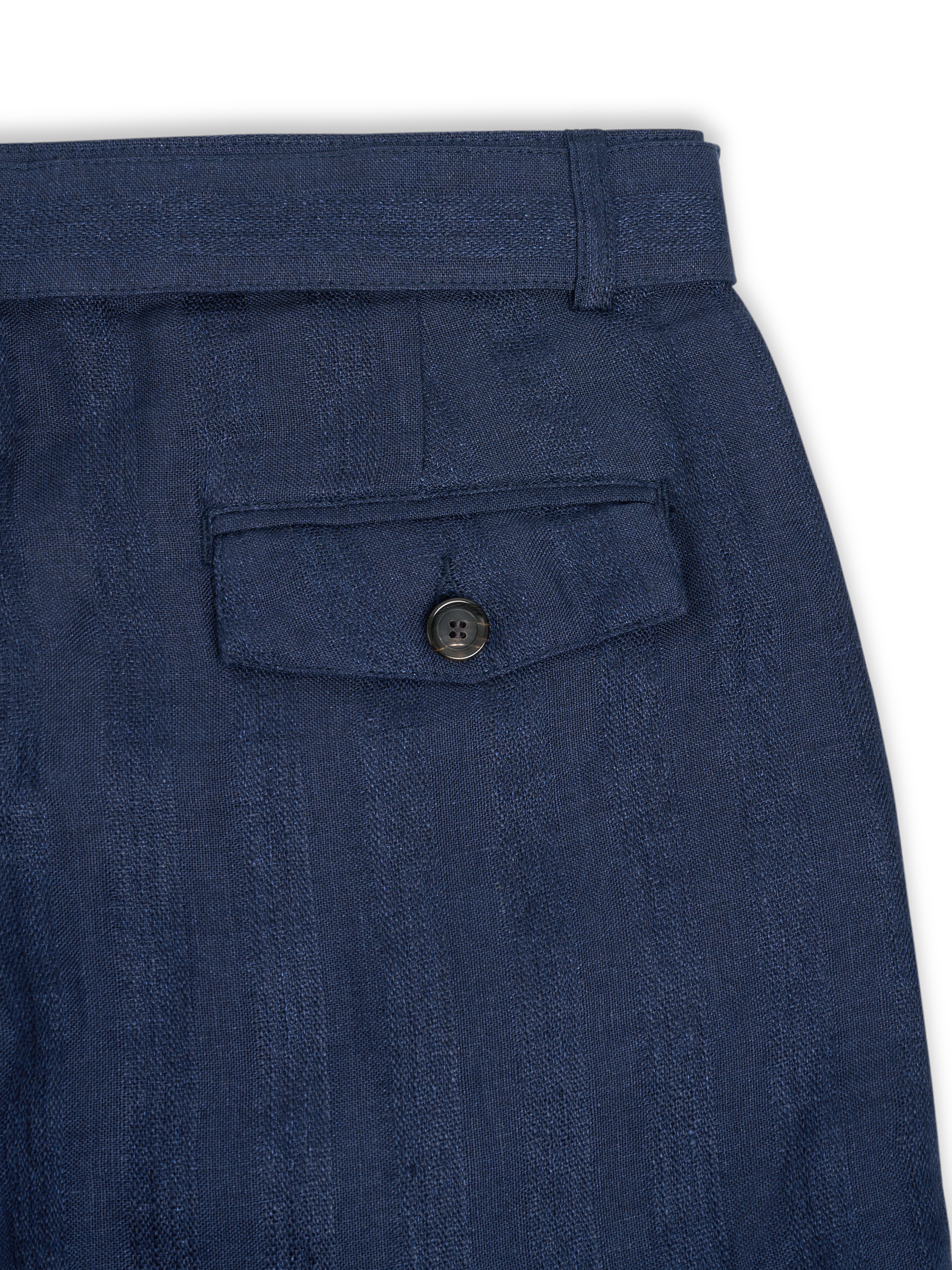 Belted Trousers Arnold Navy
