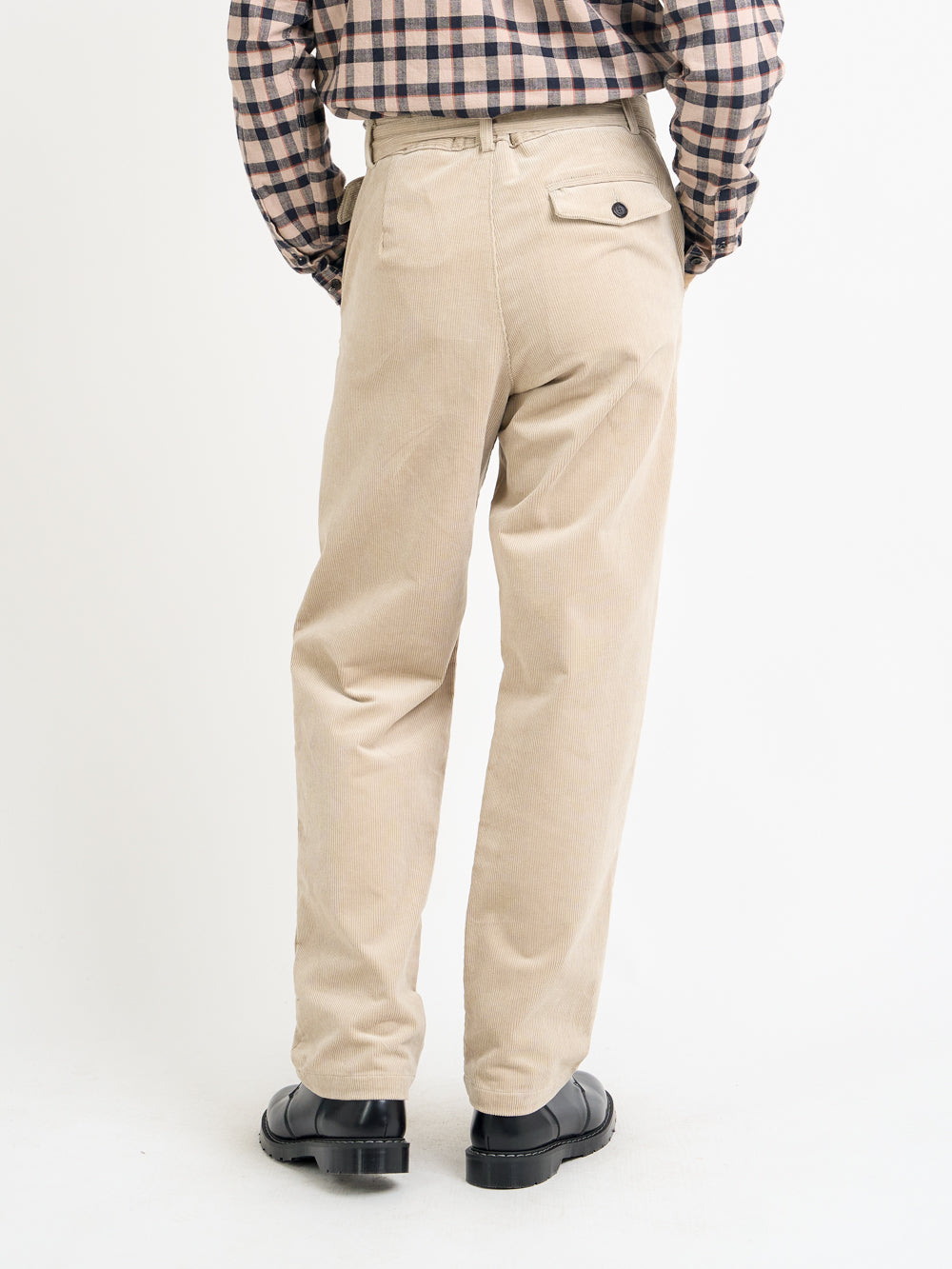 Belted Trousers Sibley Cord Beige