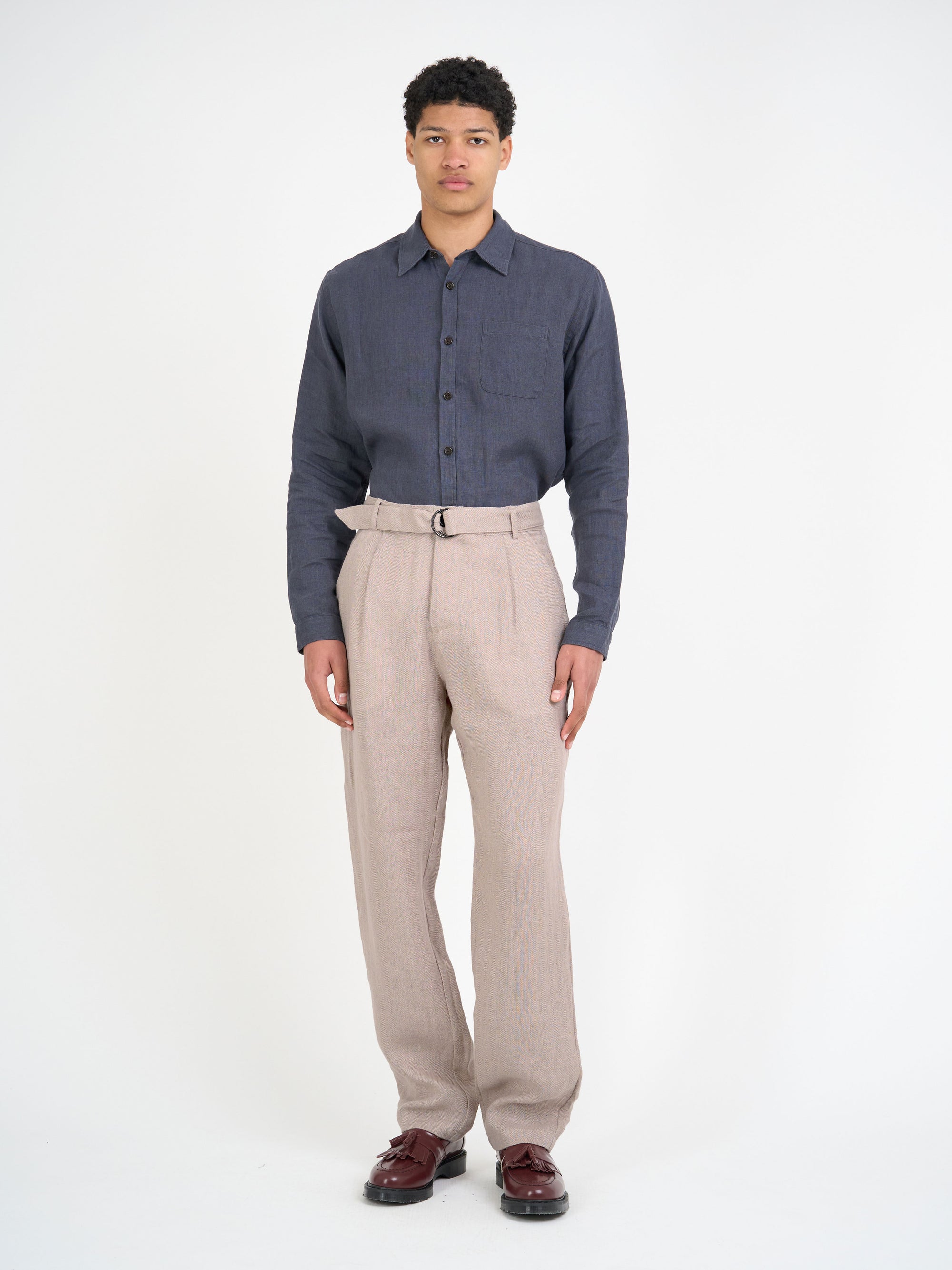 Belted Trousers Southwell Pink