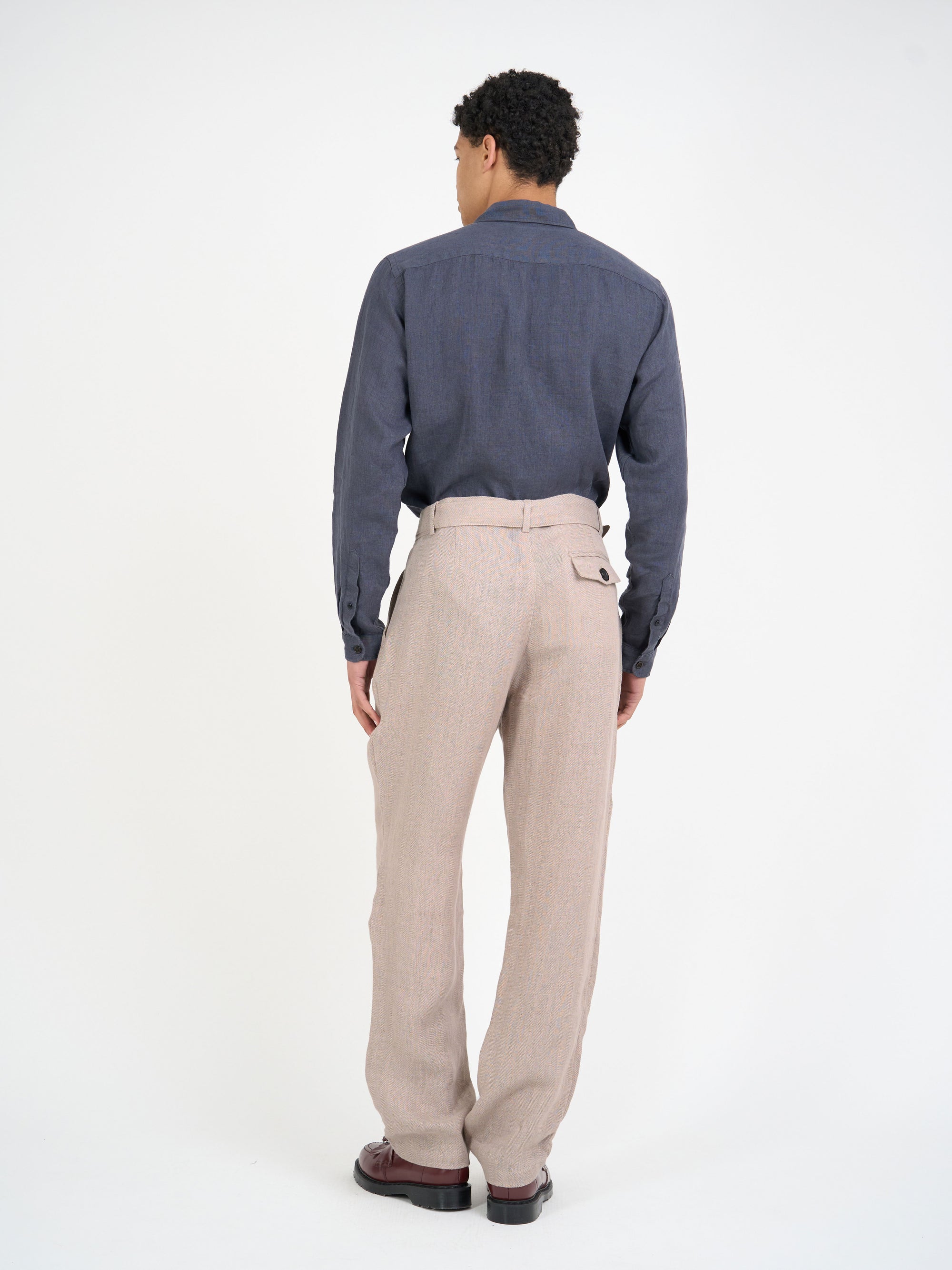 Belted Trousers Southwell Pink