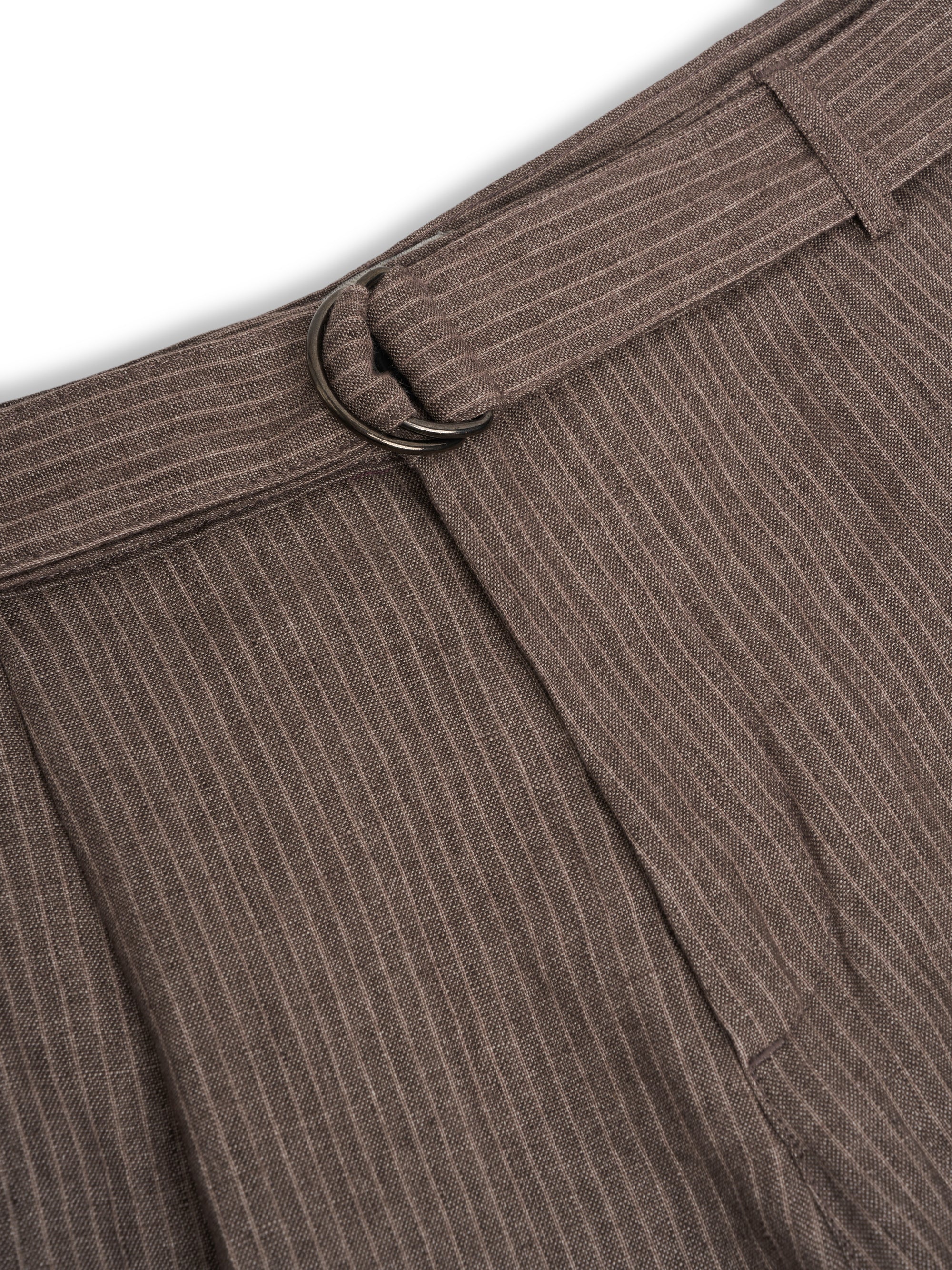 Belted Trousers Wilkins Brown/Pink