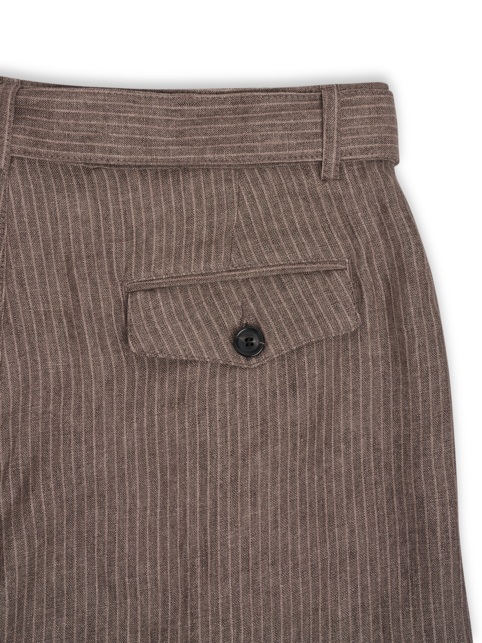 Belted Trousers Wilkins Brown/Pink
