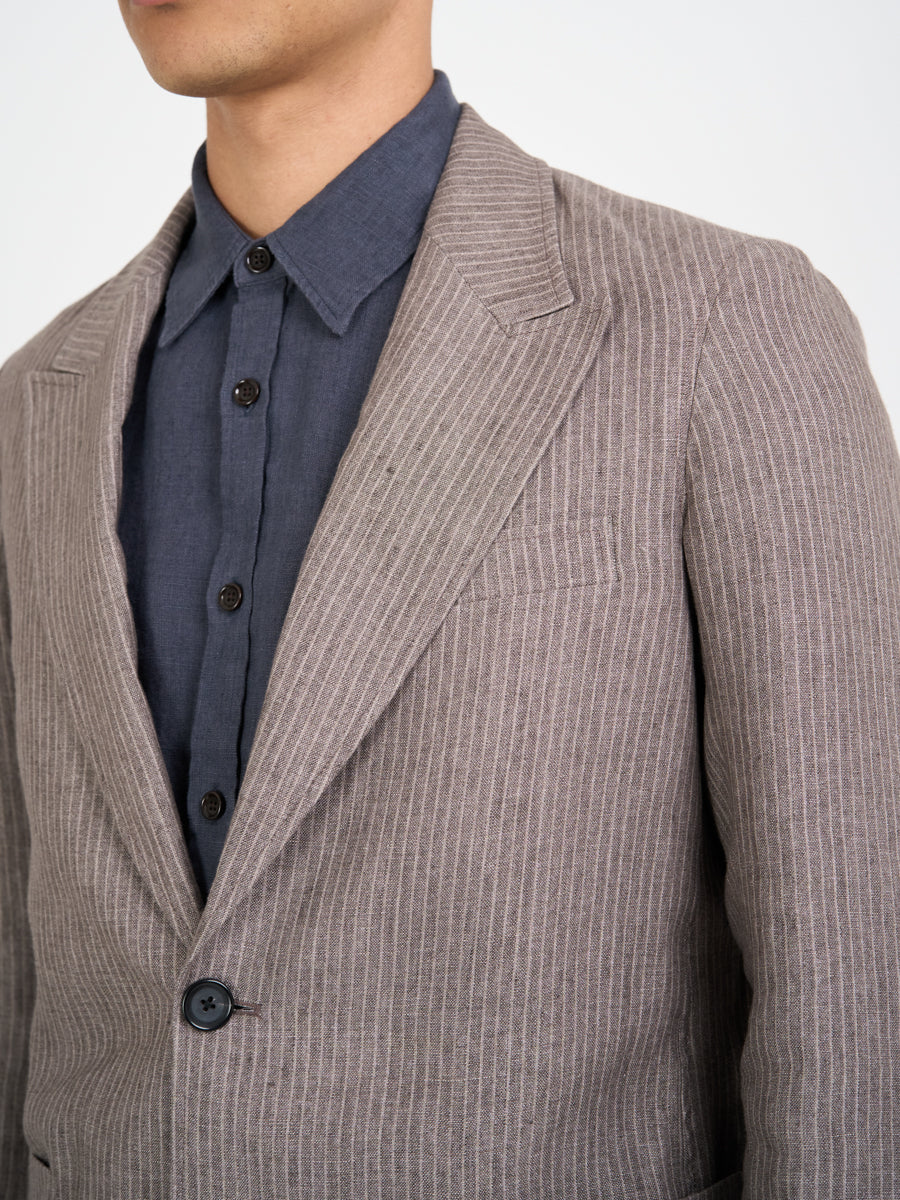 Wilkins Brown/Pink Laurel Suit