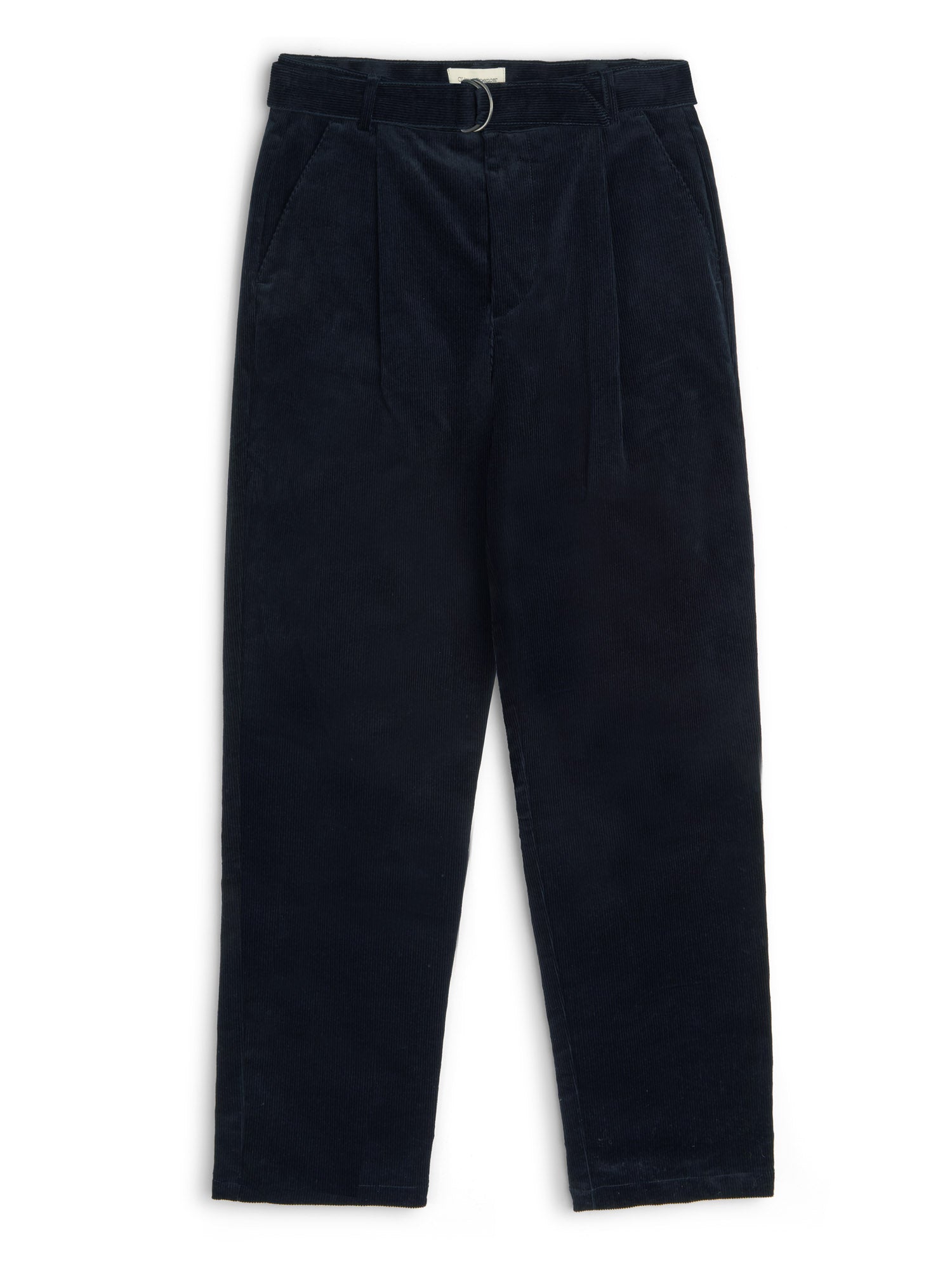 Belted Trousers Sibley Cord Navy