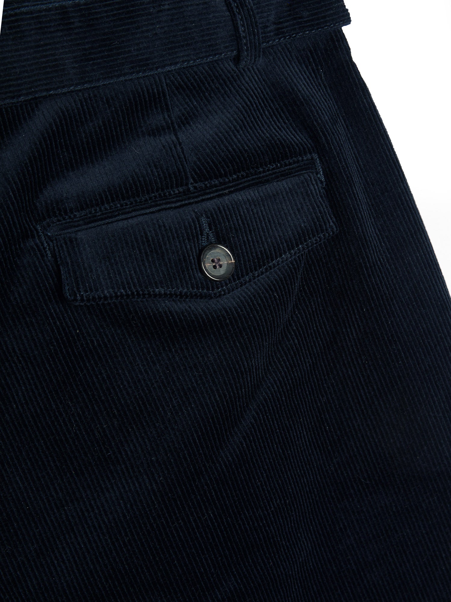 Belted Trousers Sibley Cord Navy