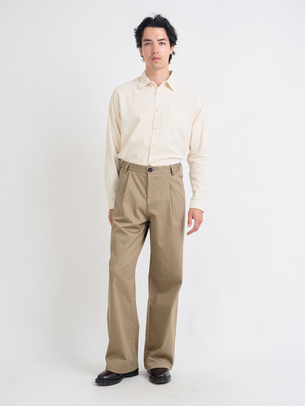 Orsman Trousers Faulkes Beige