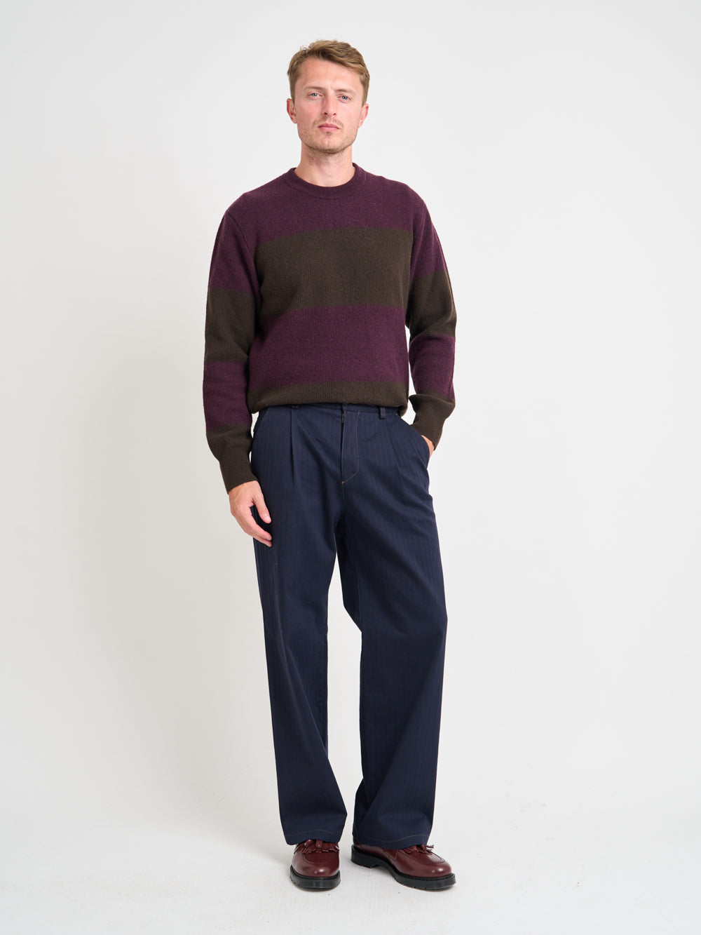 Orsman Trousers Faulkes Navy