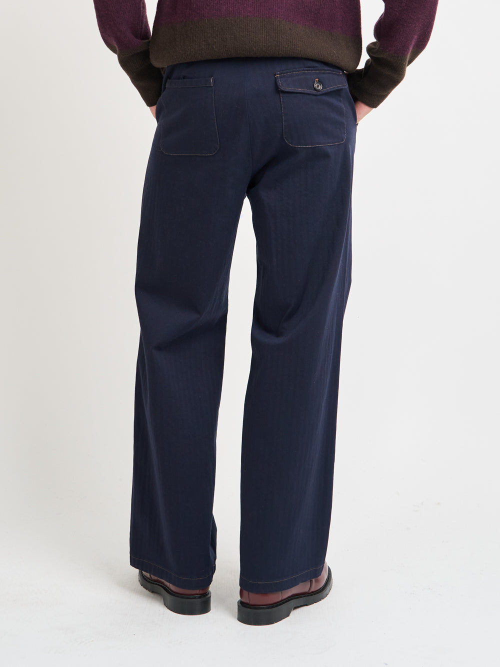 Orsman Trousers Faulkes Navy
