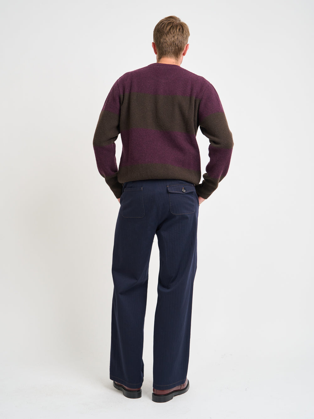 Orsman Trousers Faulkes Navy