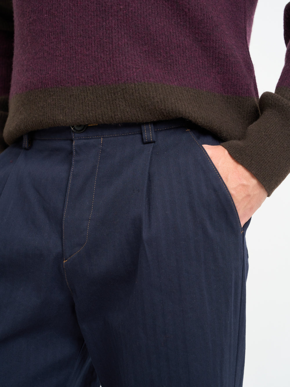 Orsman Trousers Faulkes Navy