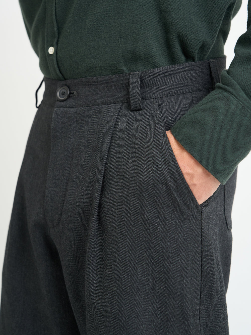 Orsman Trousers Stockbridge Charcoal