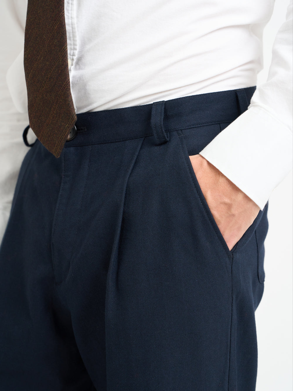 Orsman Trousers Stockbridge Navy