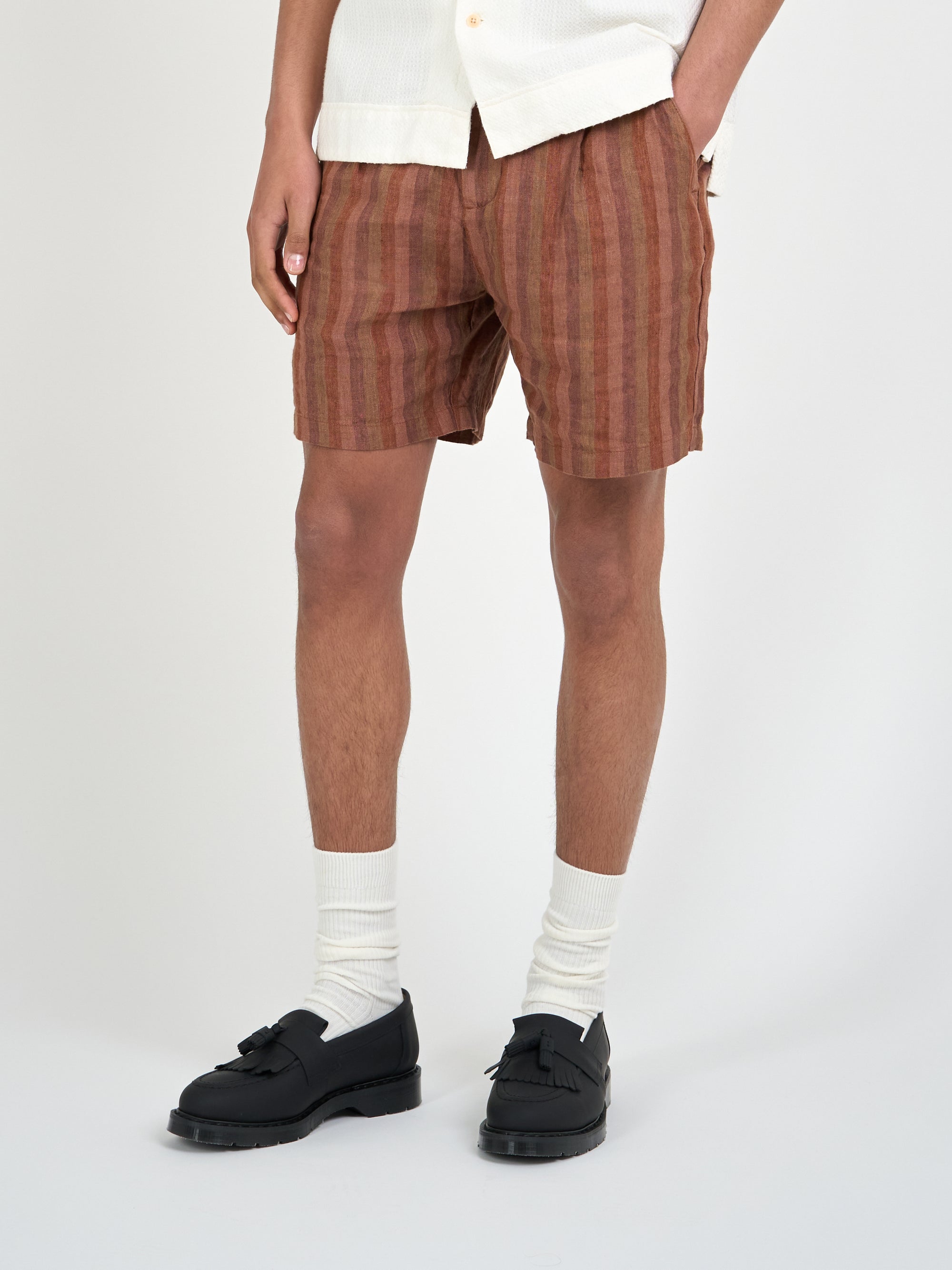 Belted Shorts Lowson Terracotta
