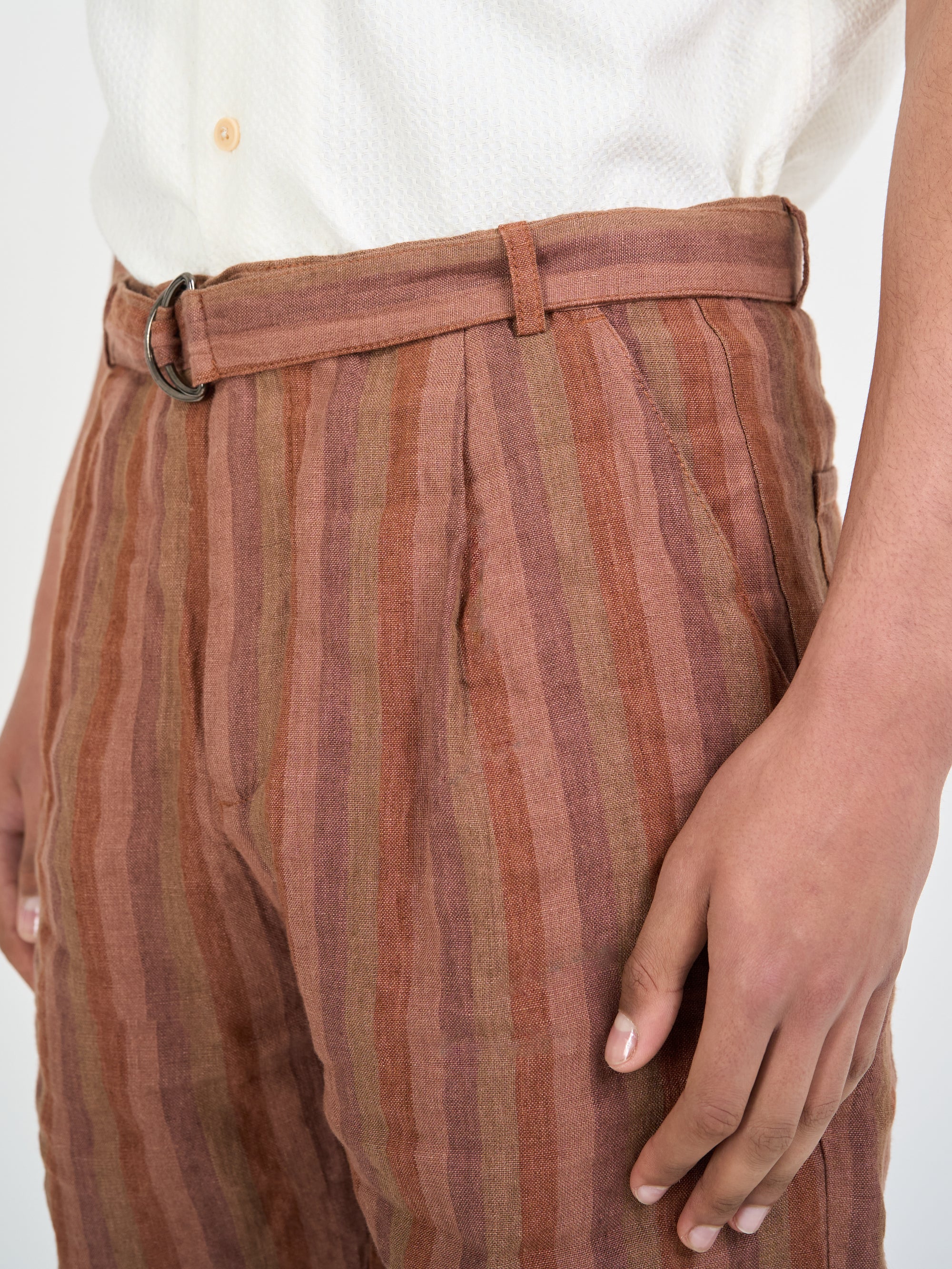 Belted Shorts Lowson Terracotta