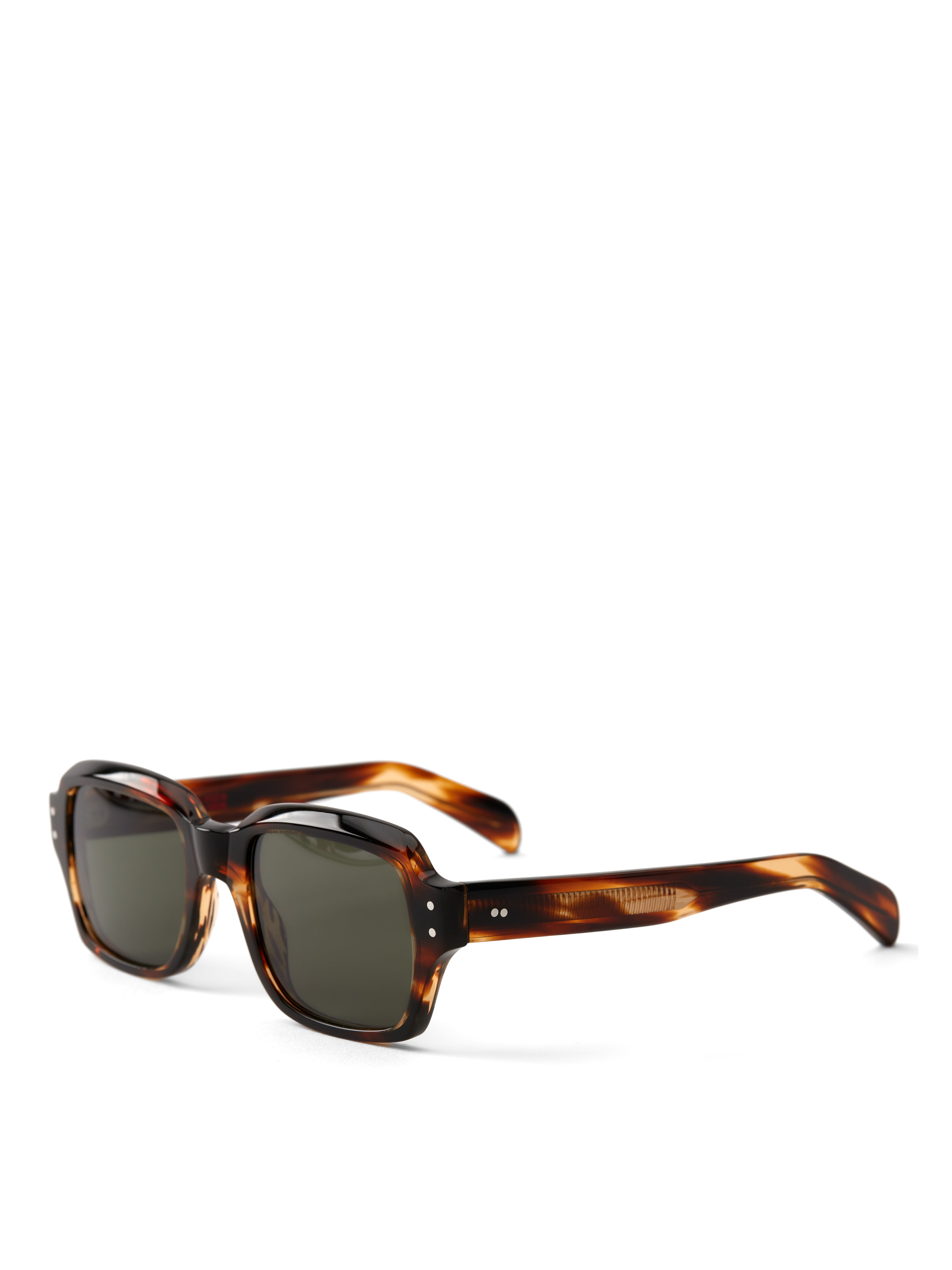 Cubitts x Oliver Spencer Conduit Sunglasses Chocolate Tortoiseshell