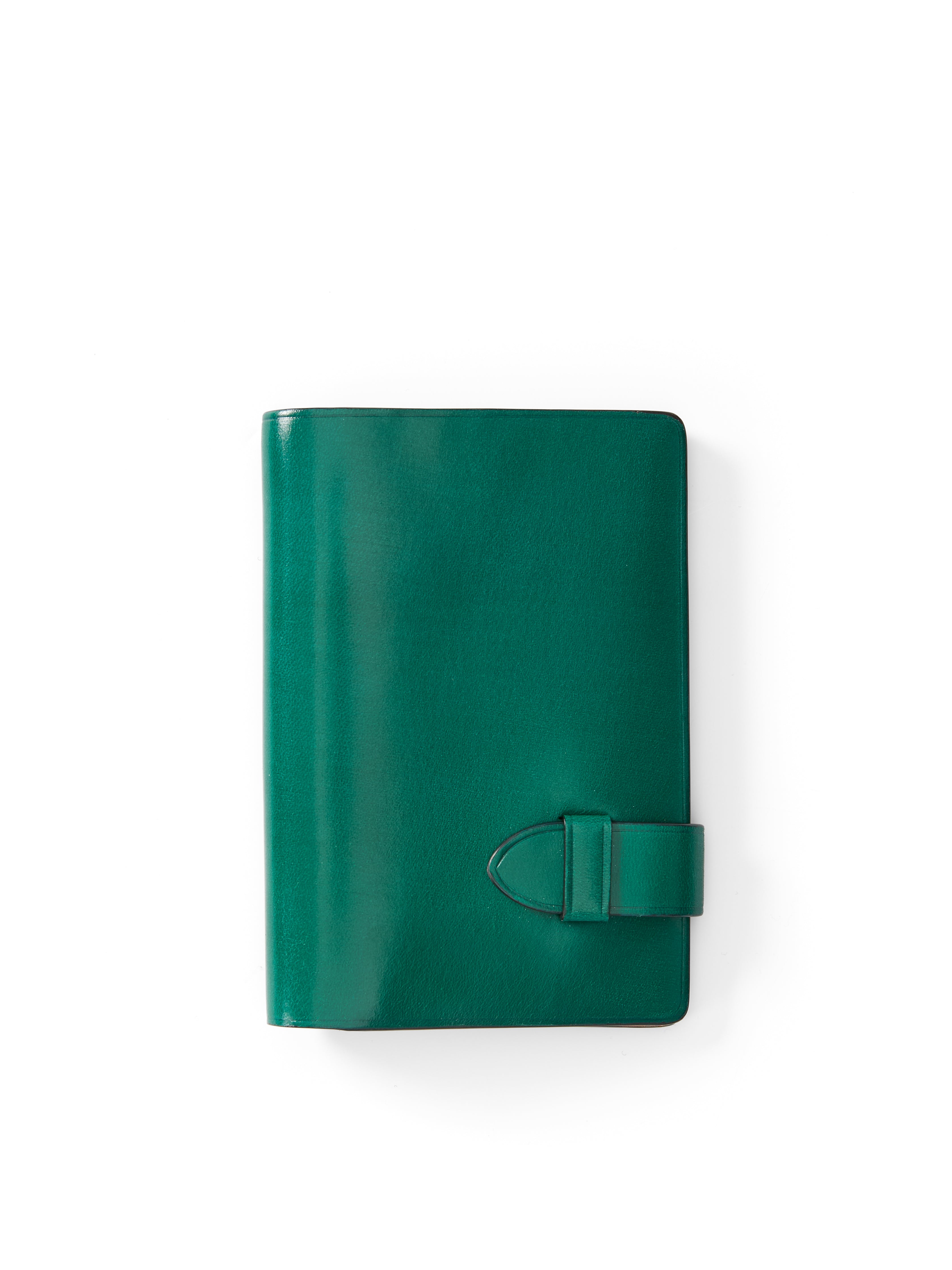Il Bussetto Passport Holder Green Leather