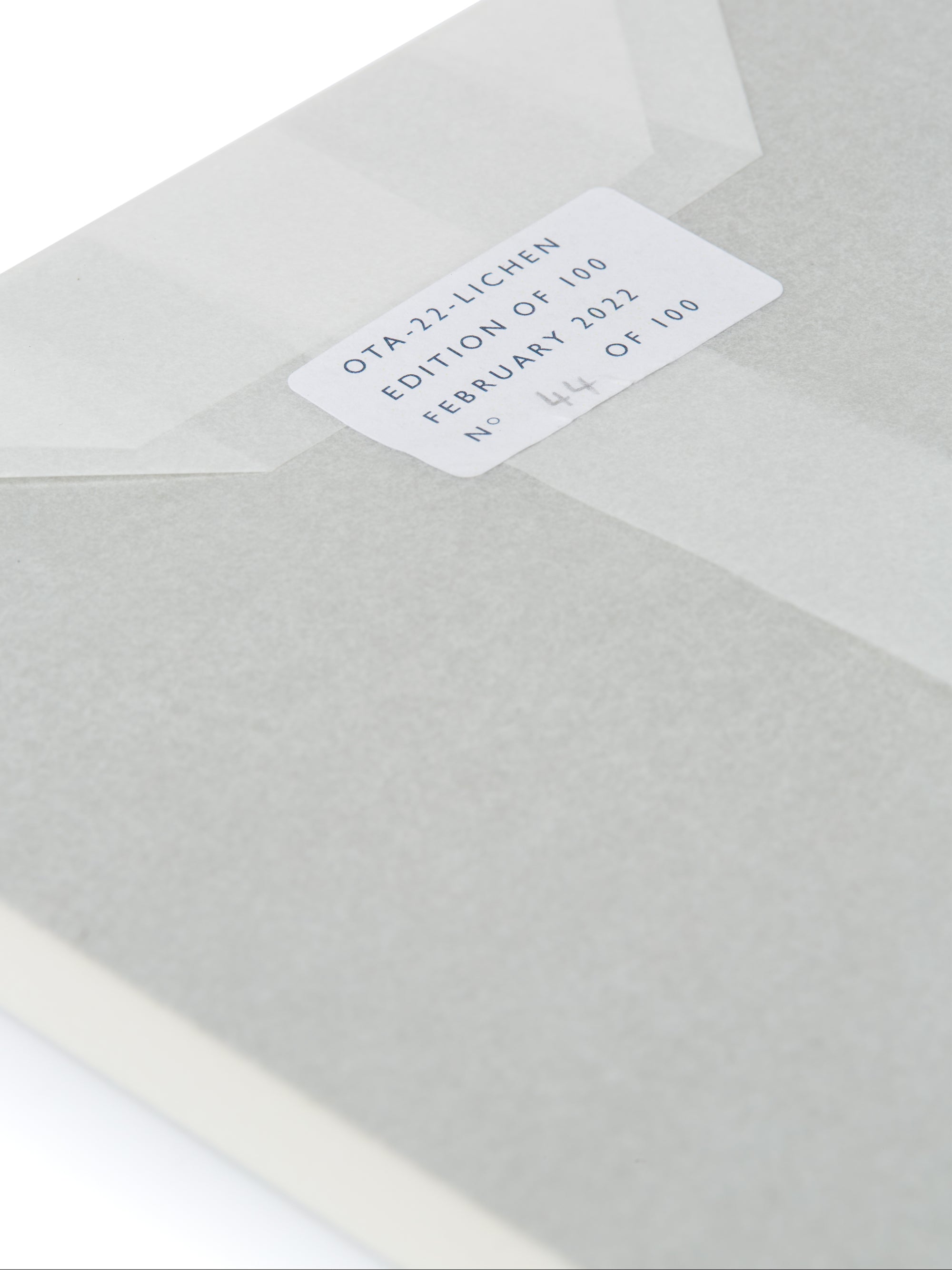 Mark + Fold Lichen Lined Notebook