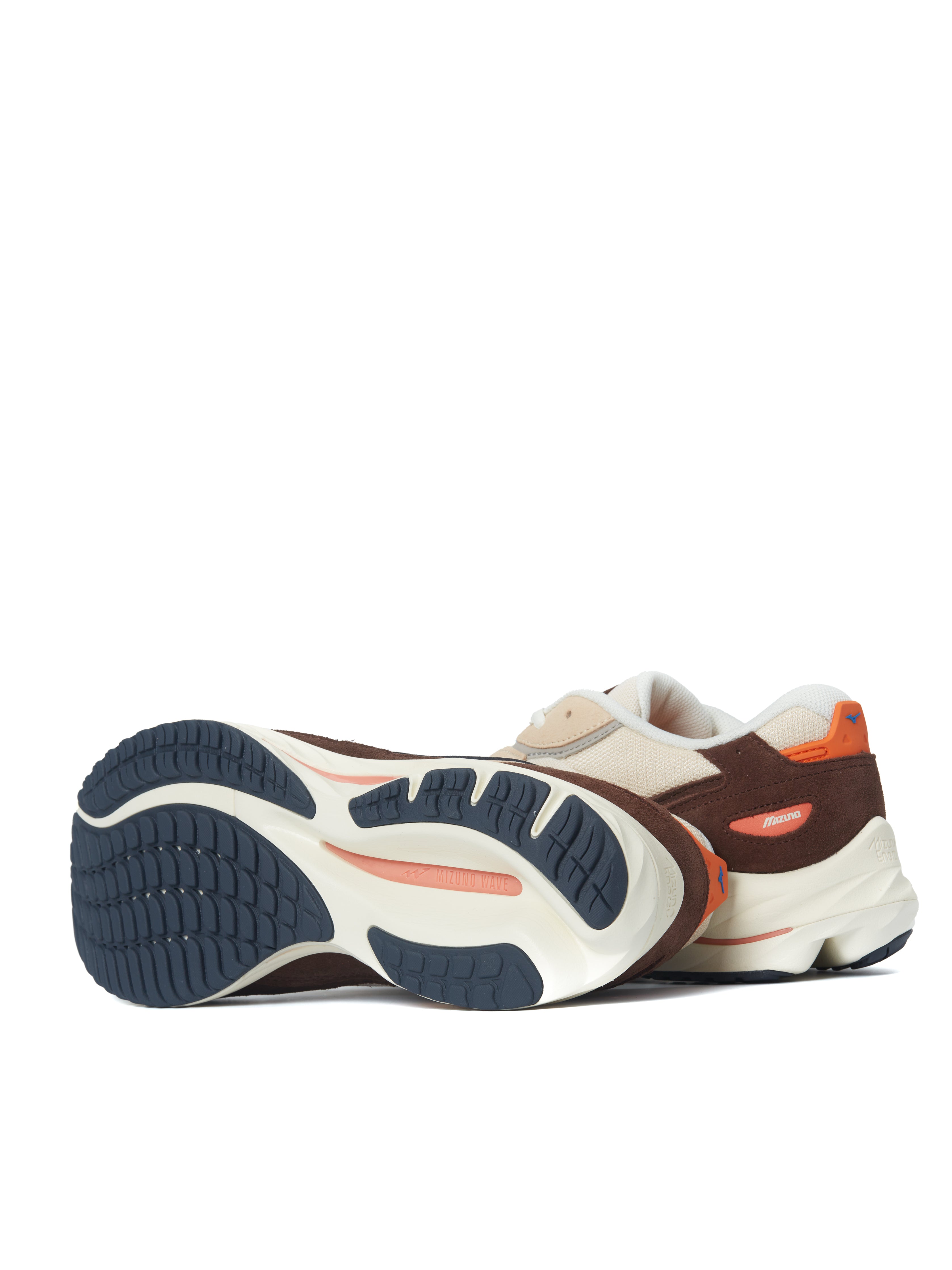 Mizuno Wave Rider Pearl/Coffee/Ink