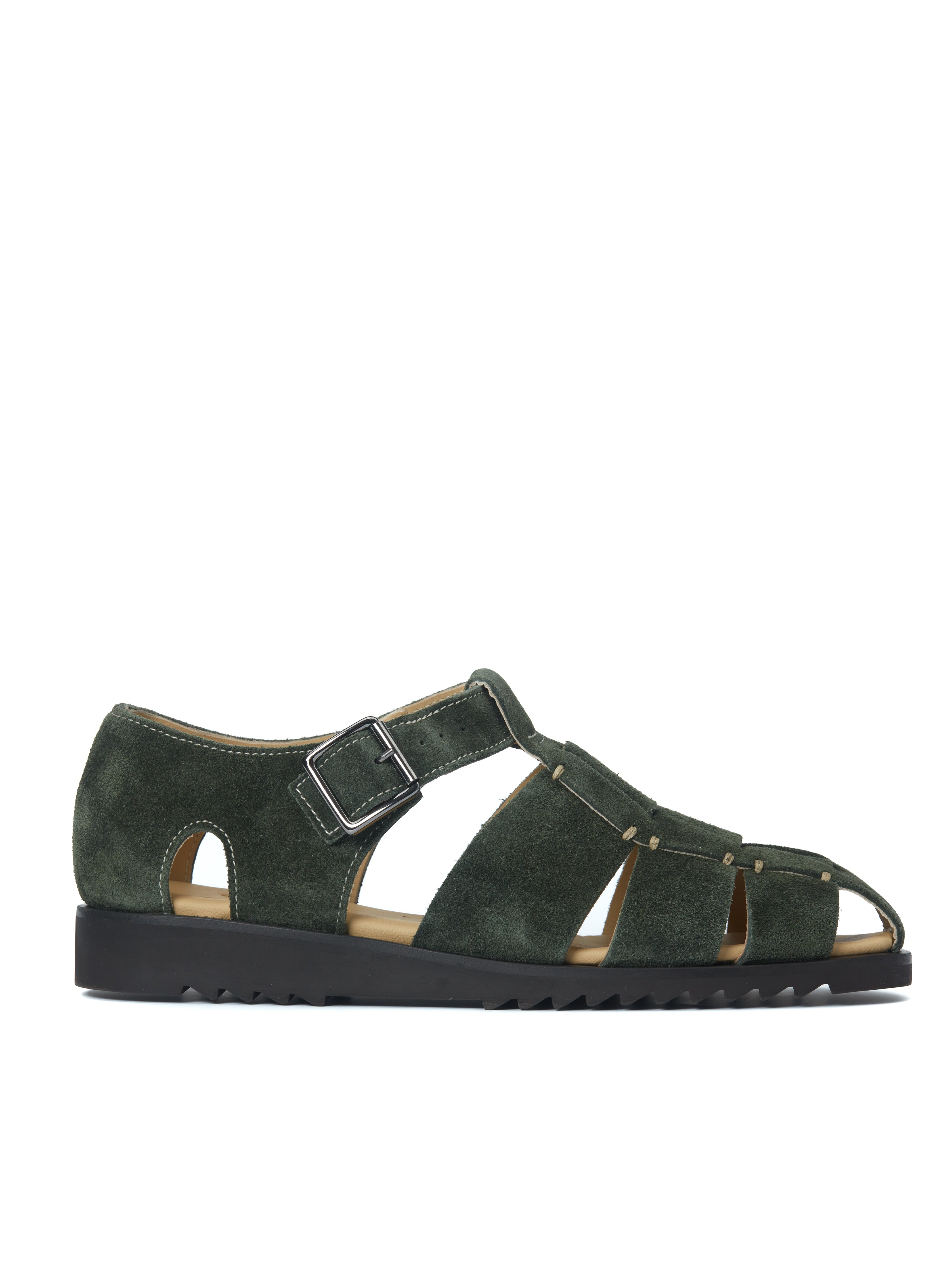Paraboot Pacific Olive Green Suede