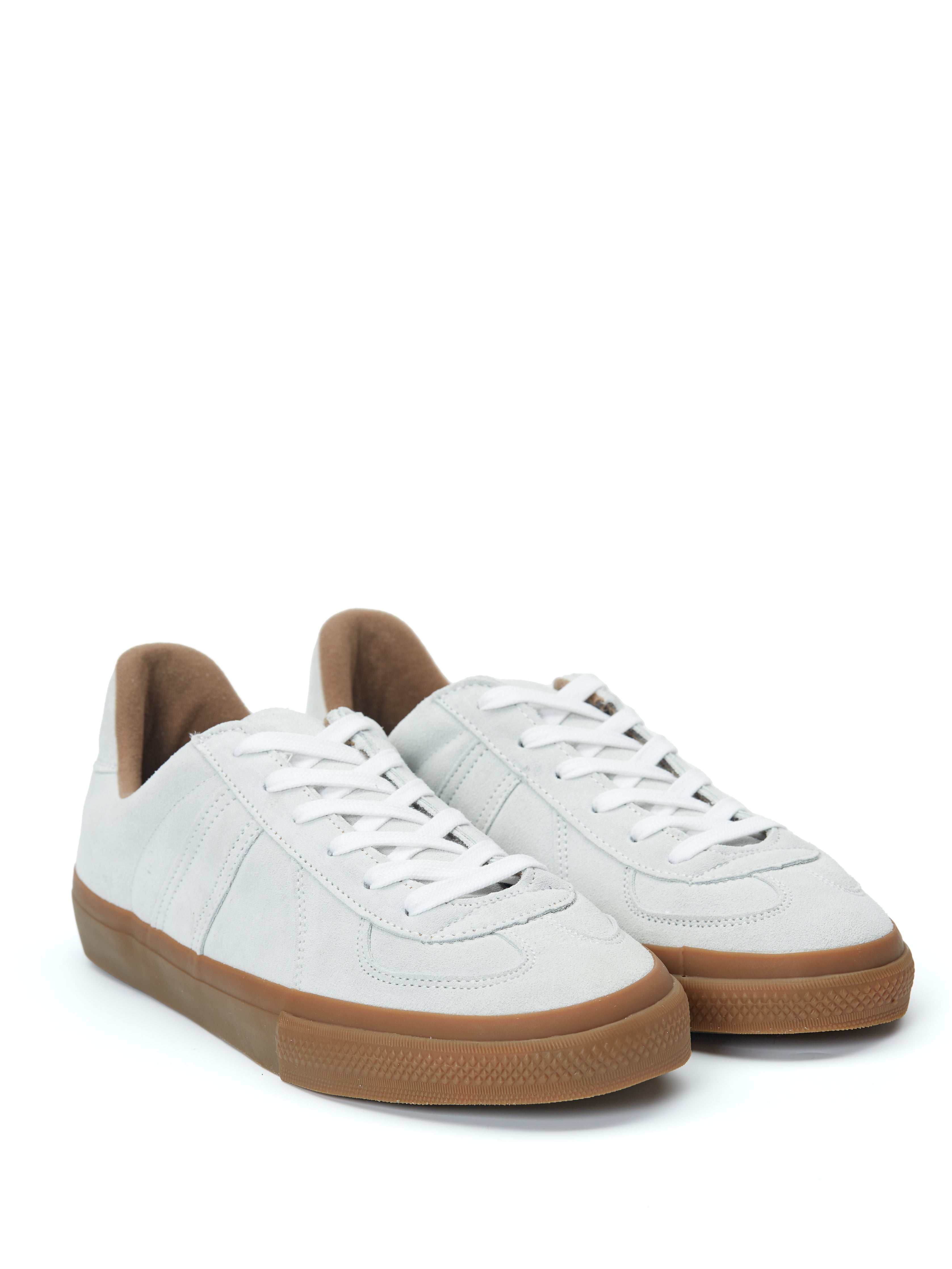 Reproduction Of Found German Military Trainer White Suede
