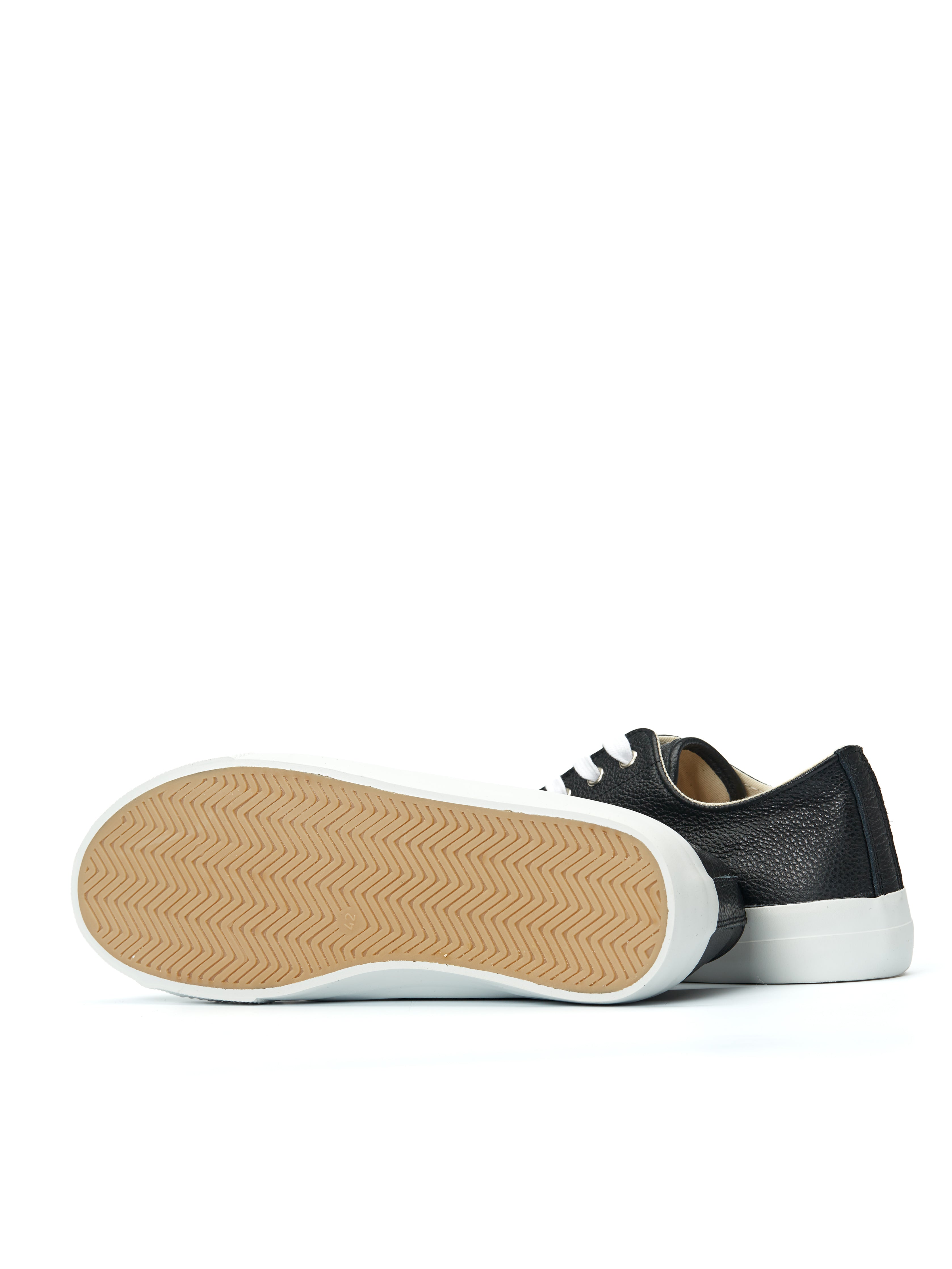 Reproduction Of Found US Military Trainer Black Leather