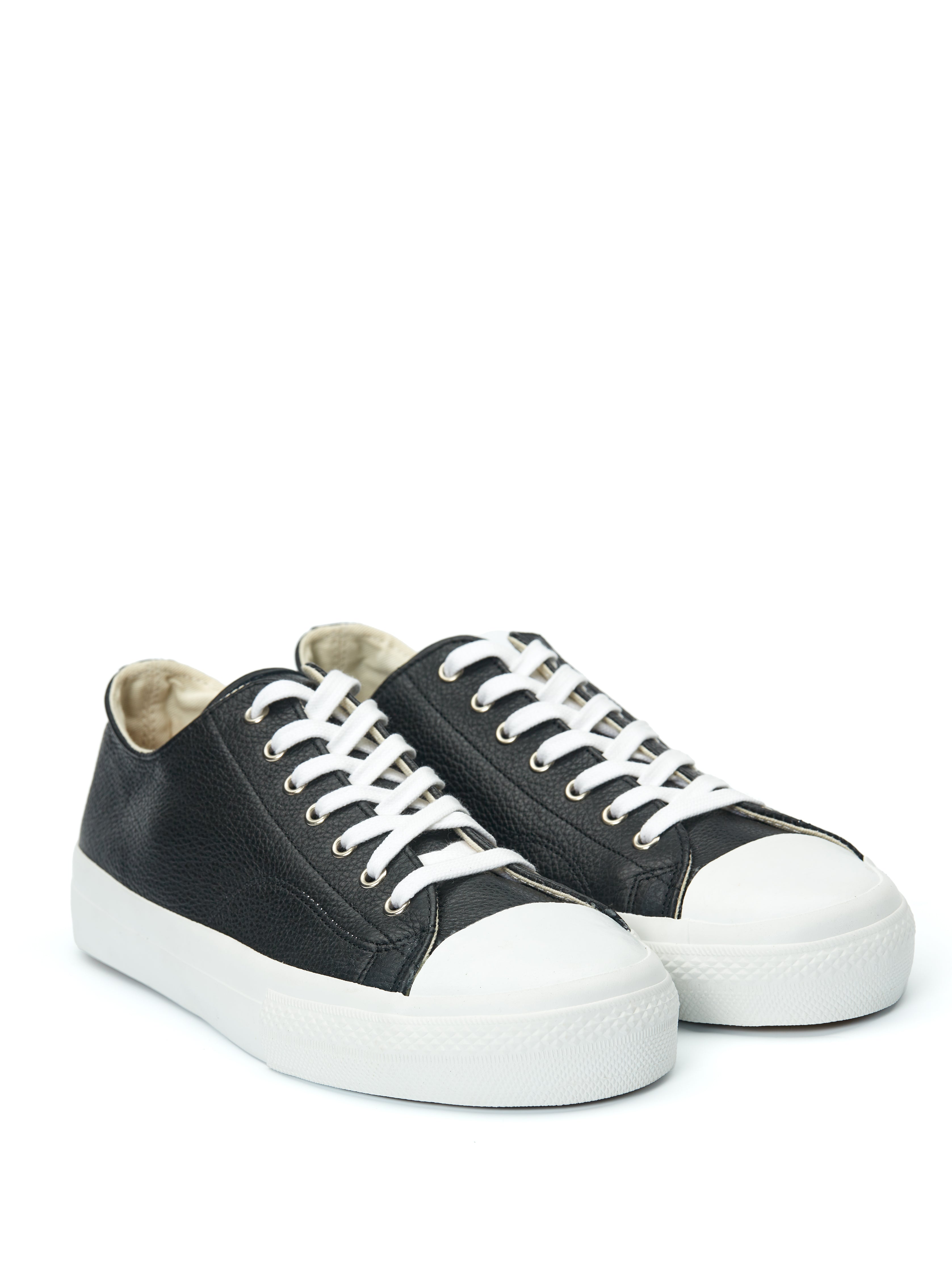 Reproduction Of Found US Military Trainer Black Leather