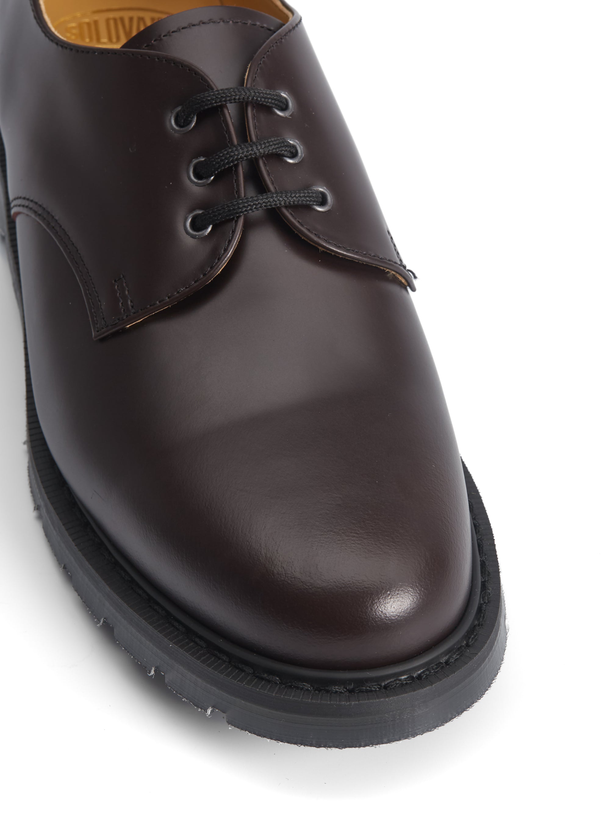 Solovair x Oliver Spencer Gibson Shoe Ox Blood Hi Shine Leather