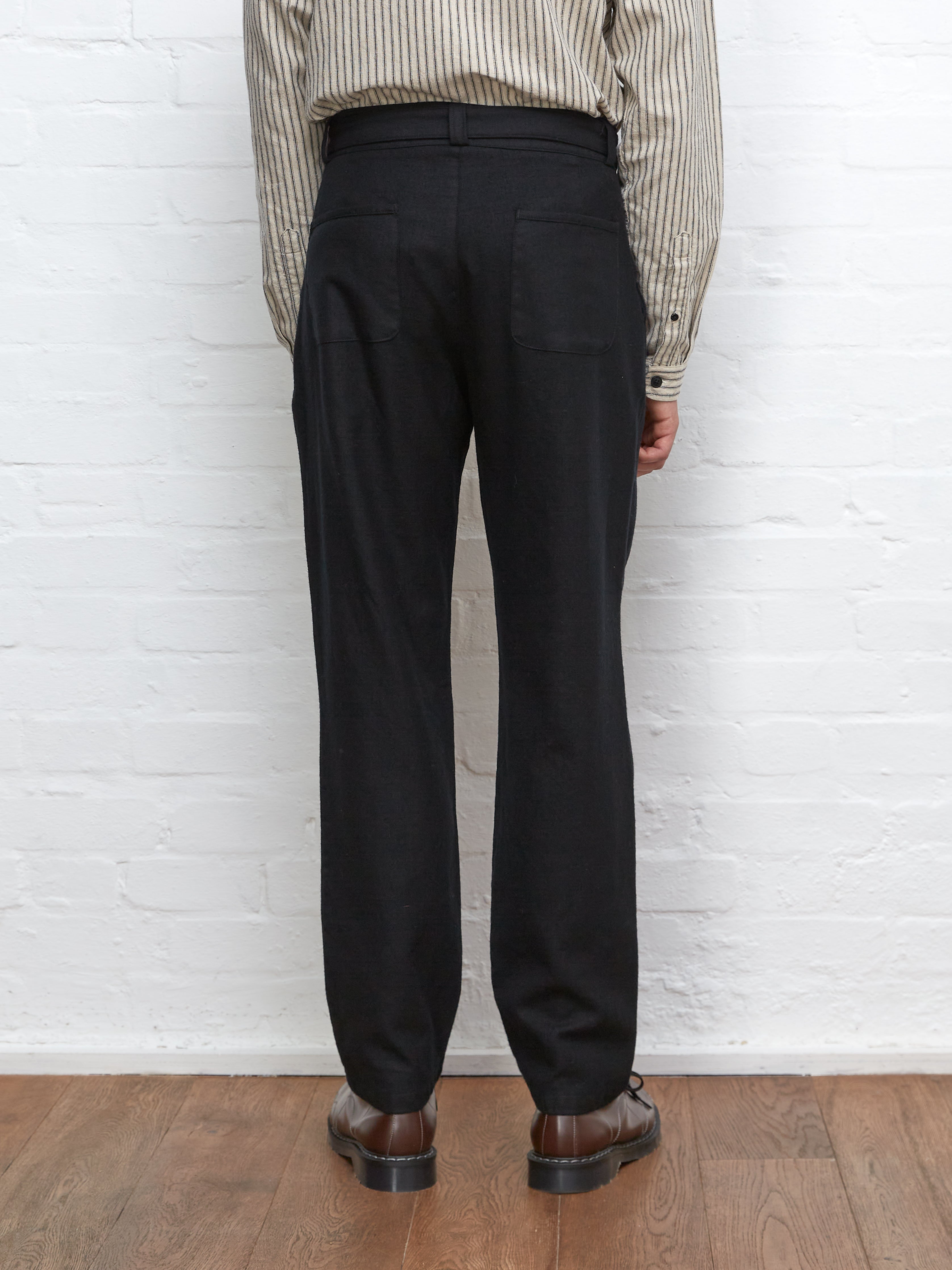 Belted Trousers Birkbeck Navy