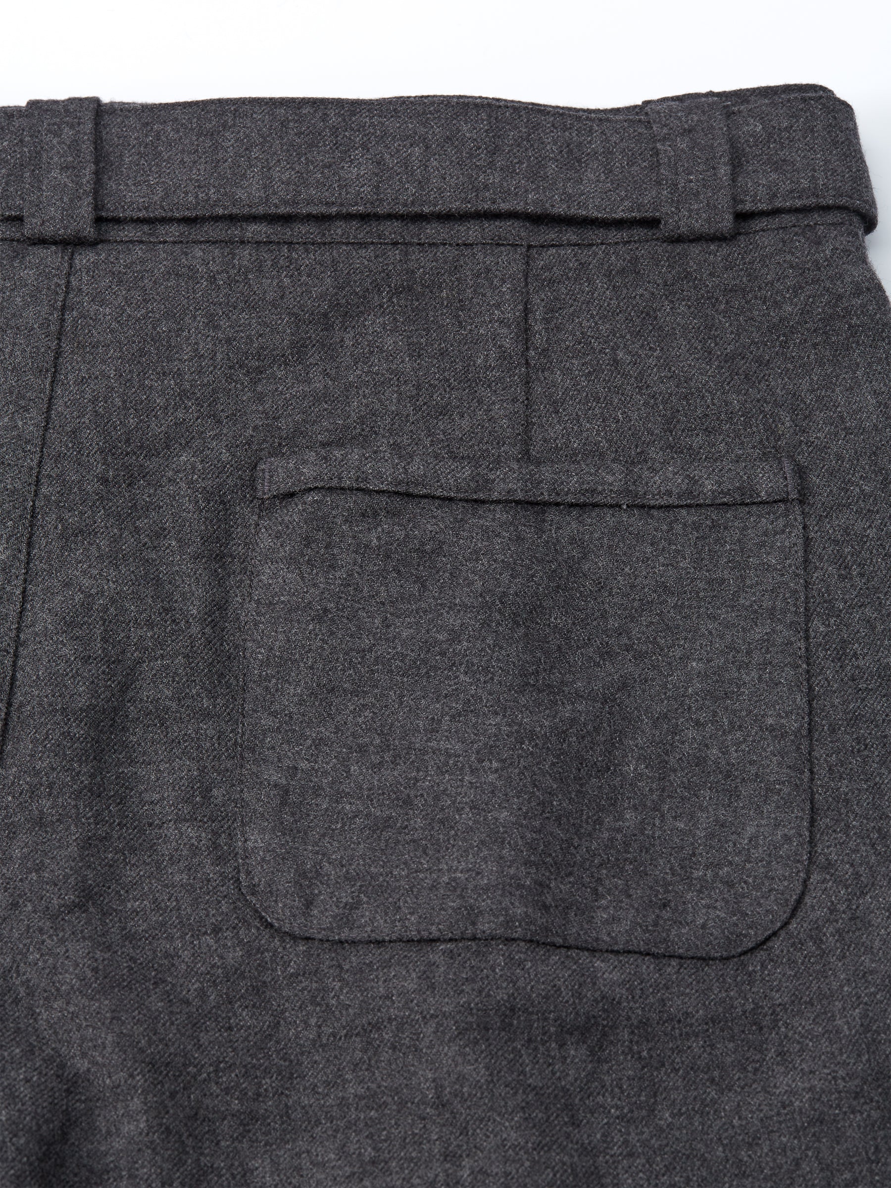 Belted Trousers Birkbeck Charcoal