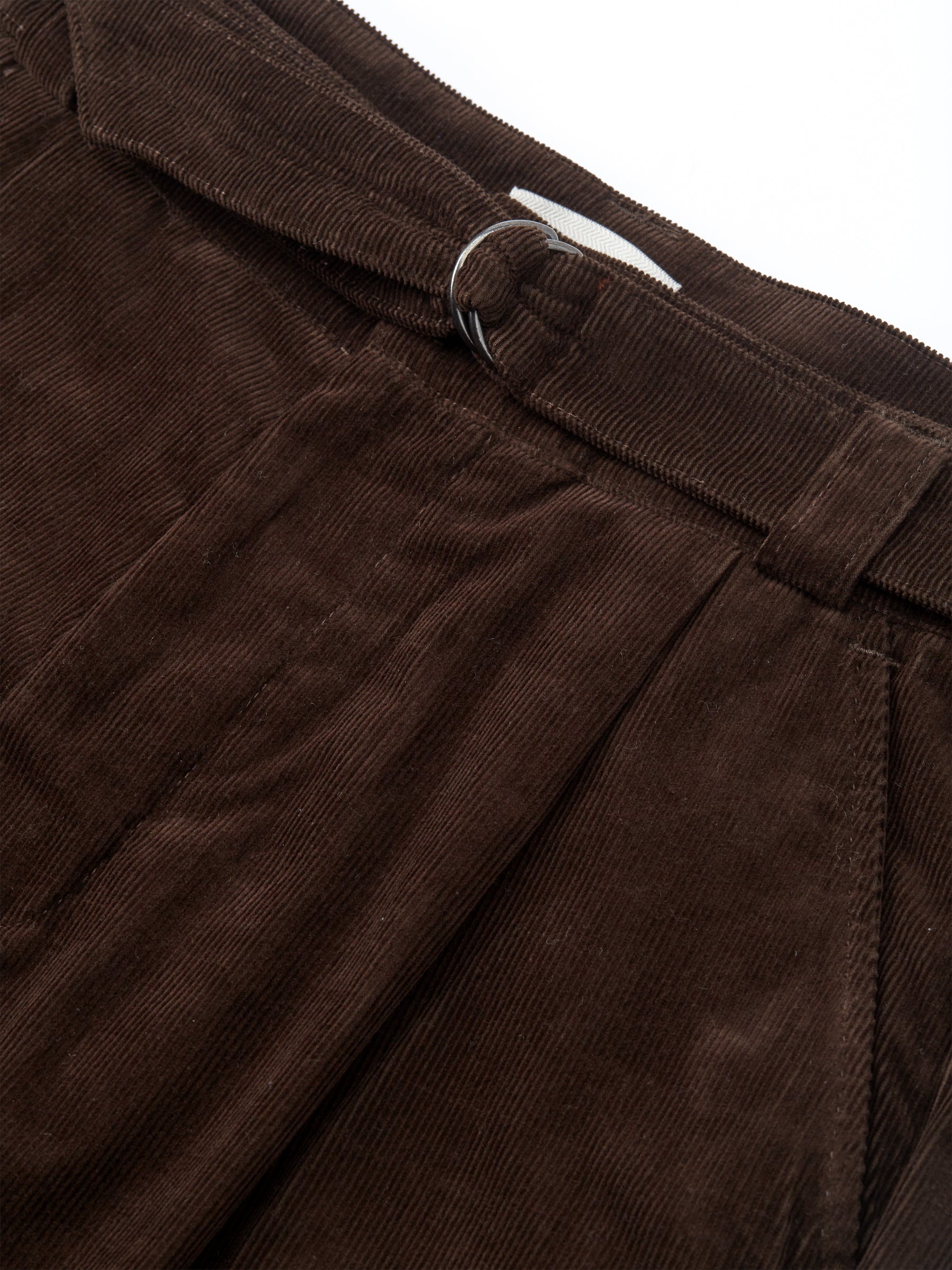 Belted Trousers Whitton Cord Brown