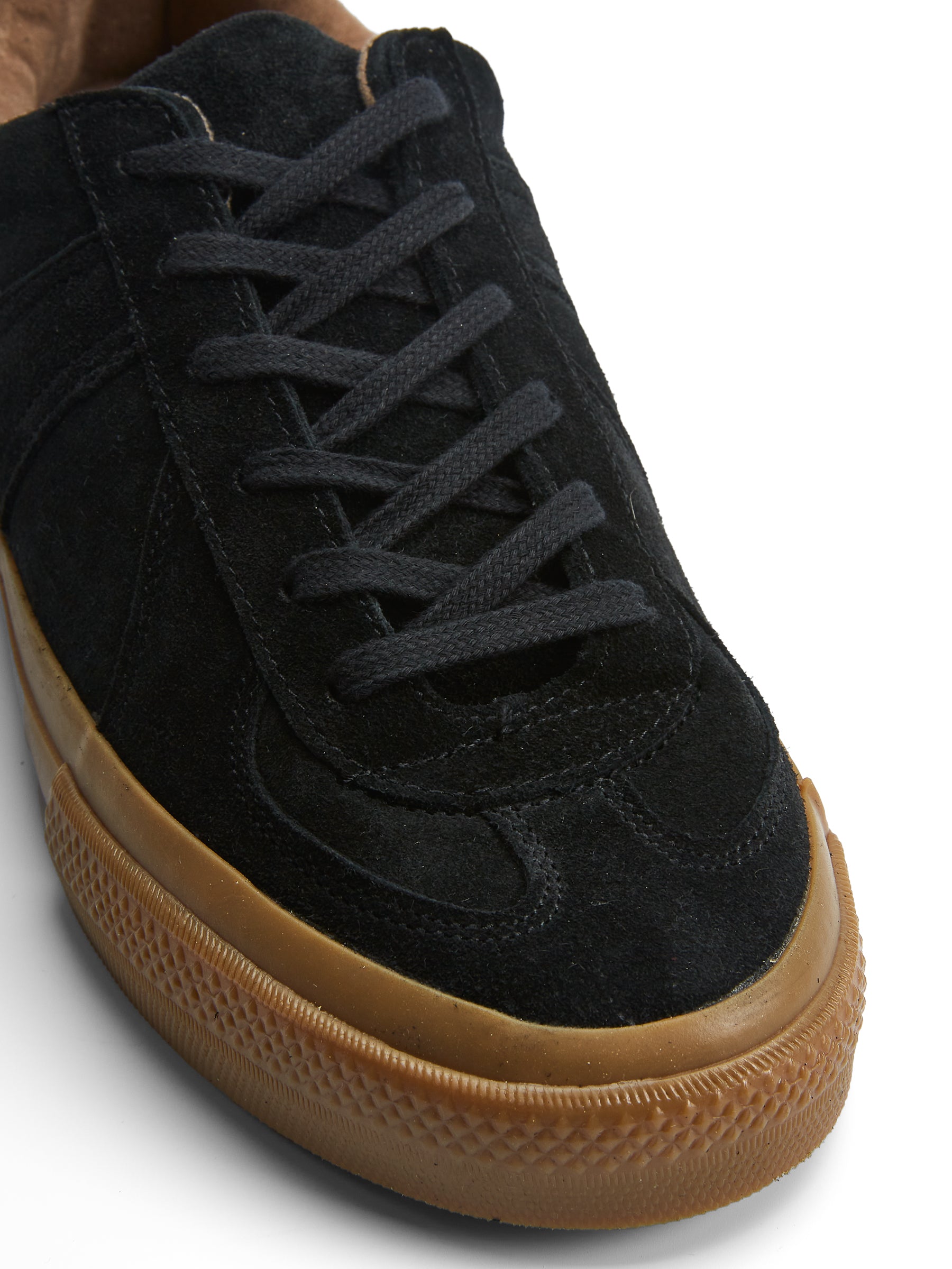 Reproduction Of Found German Military Trainer Black Suede