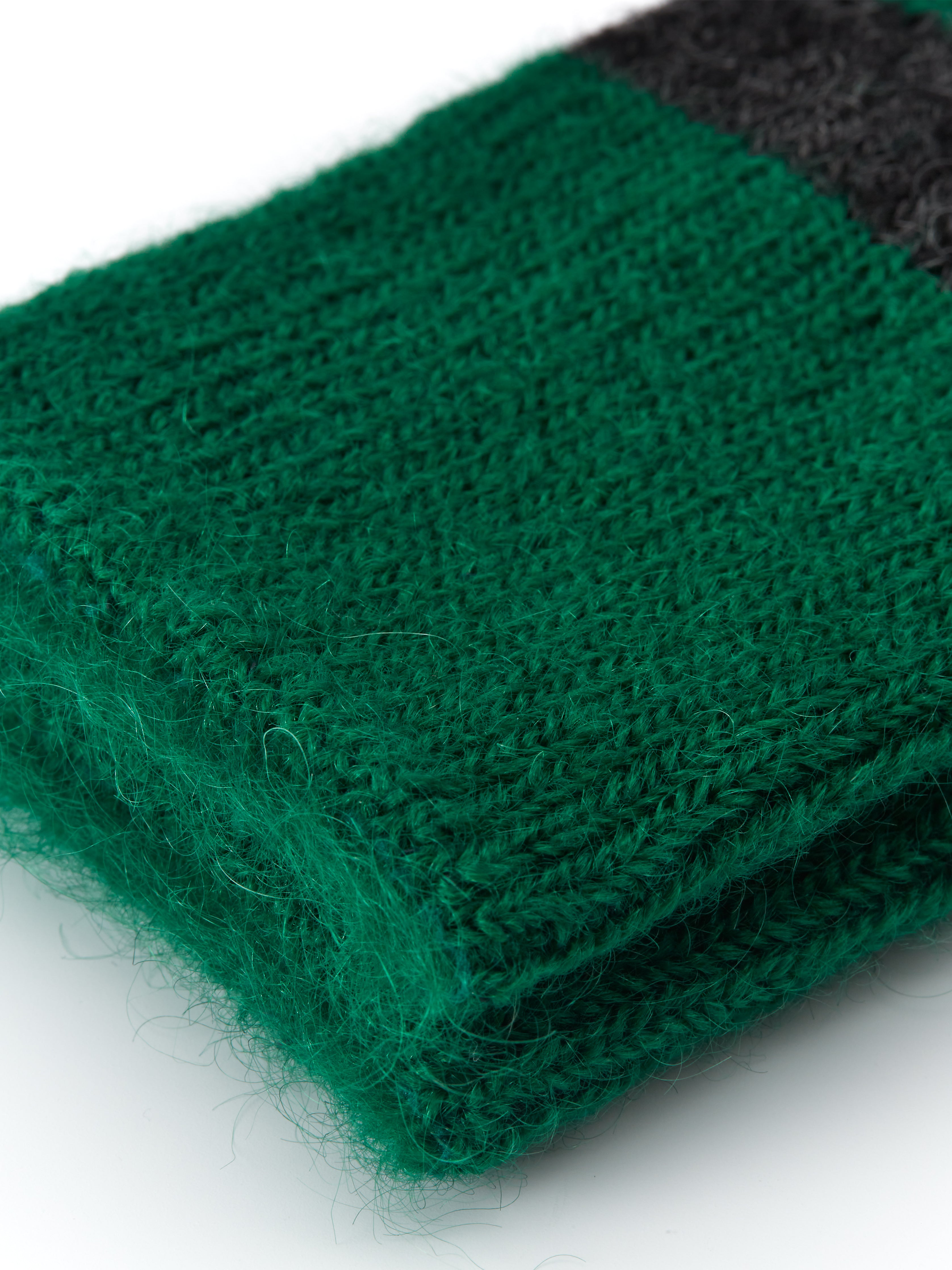 Ro To To Mohair Socks Green