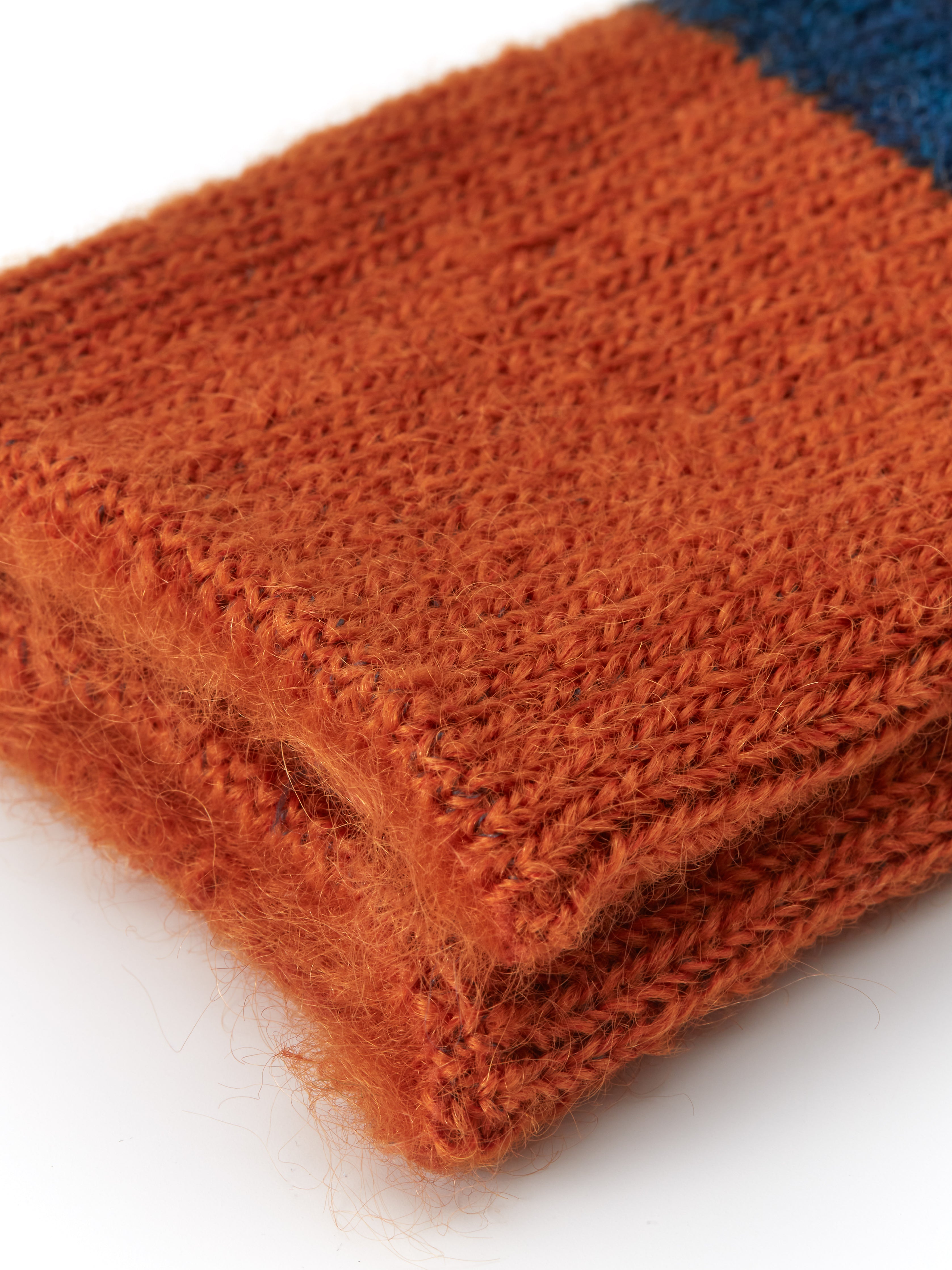Ro To To Mohair Socks Orange