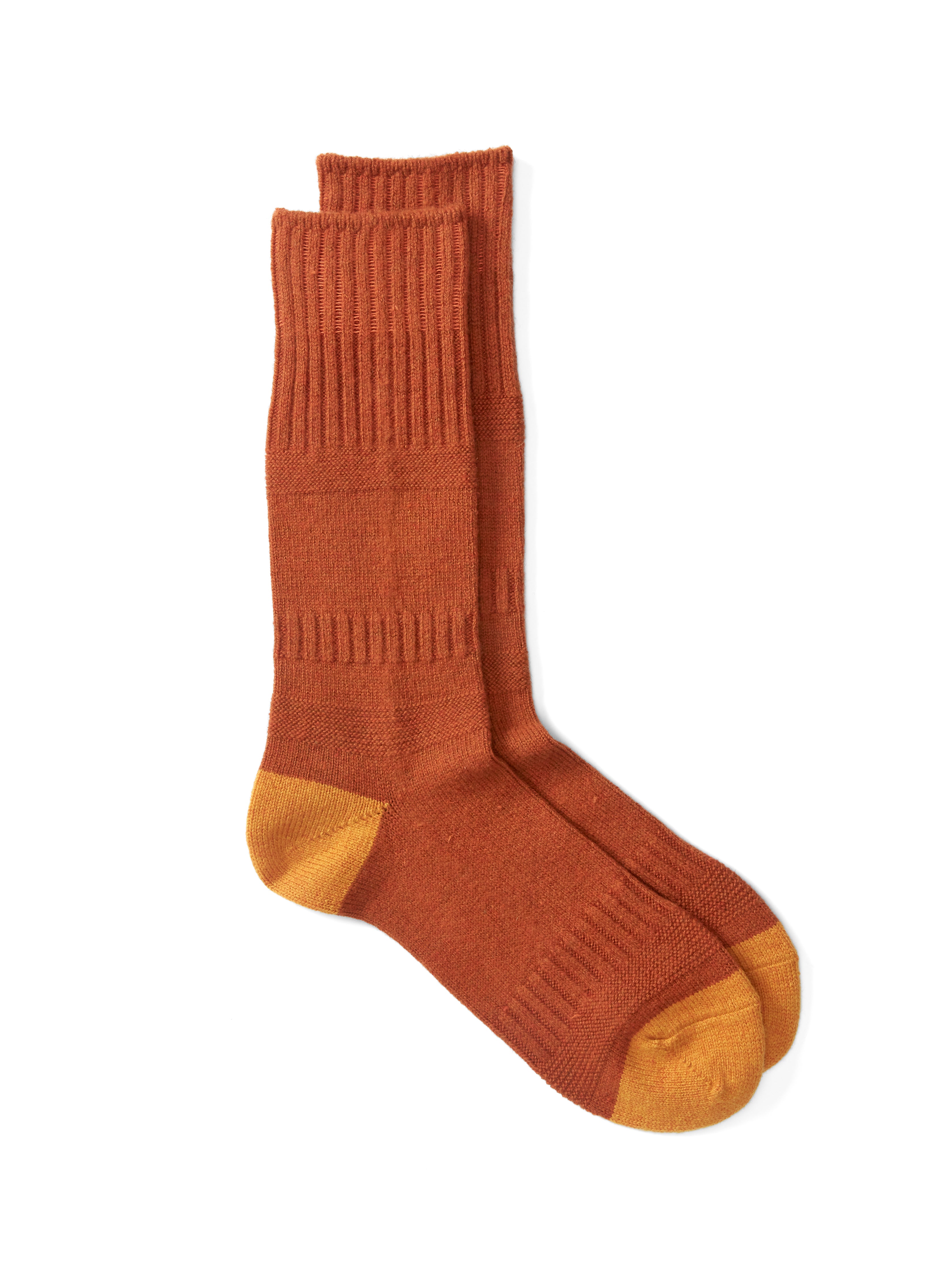 Ro To To Guernsey Socks Orange/Yellow