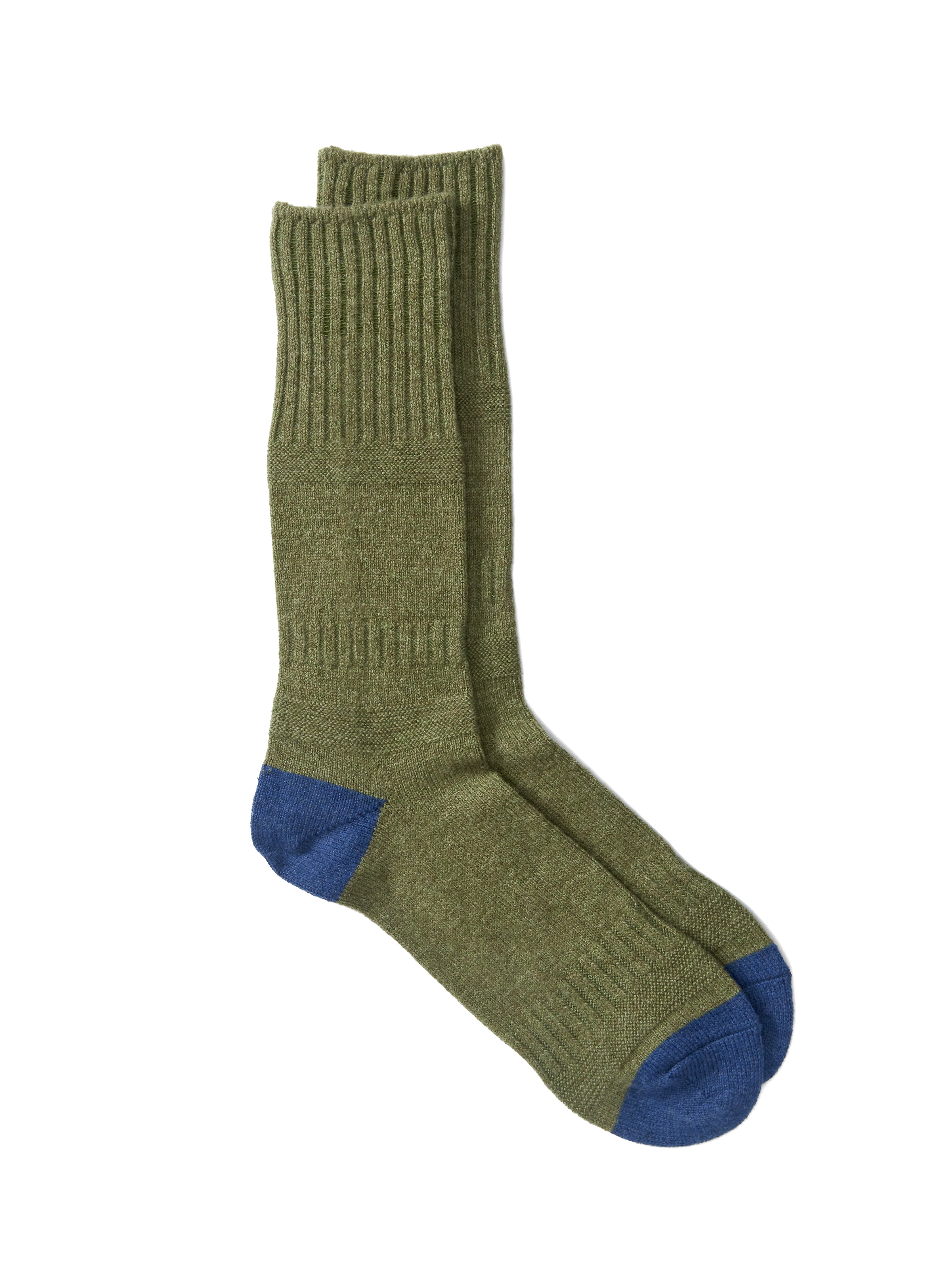 Ro To To Guernsey Socks Green/Blue
