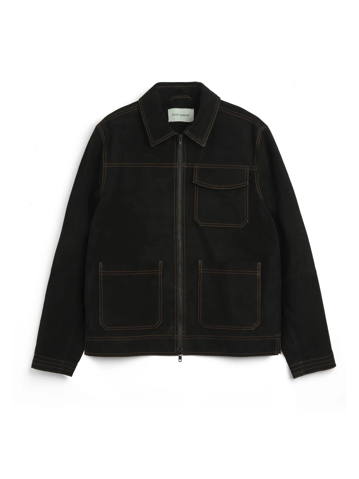 Suede Hardwick Jacket Suede Black