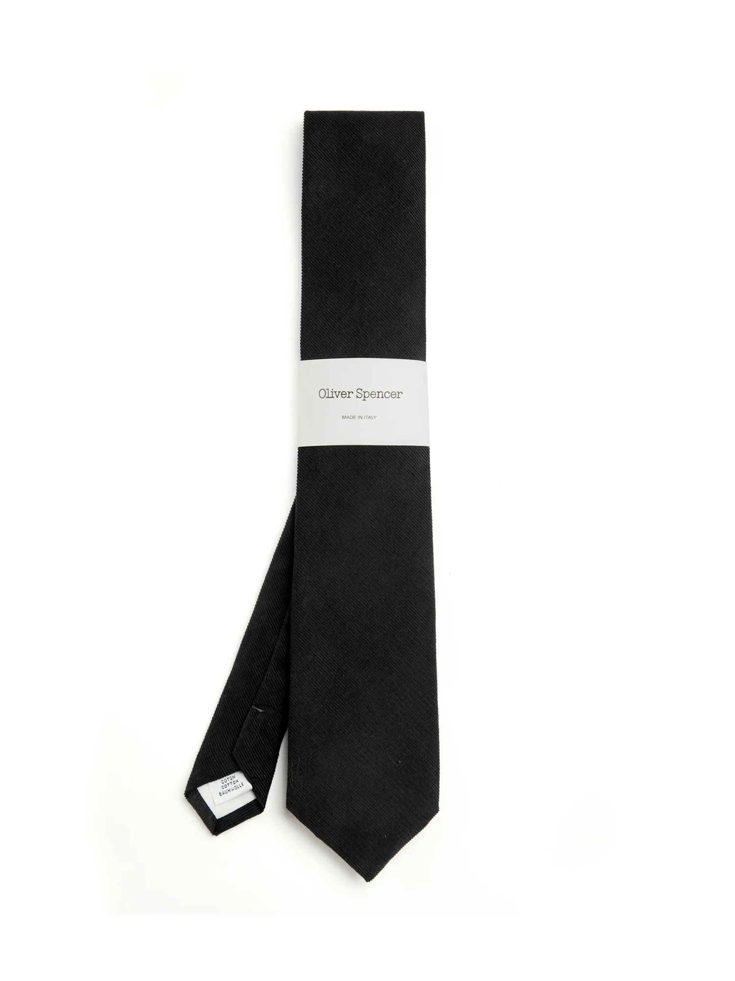 Tie Mersey Cord Brown