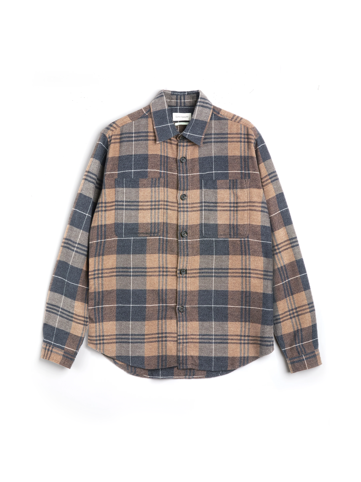 Treviscoe Shirt Larsen Brown