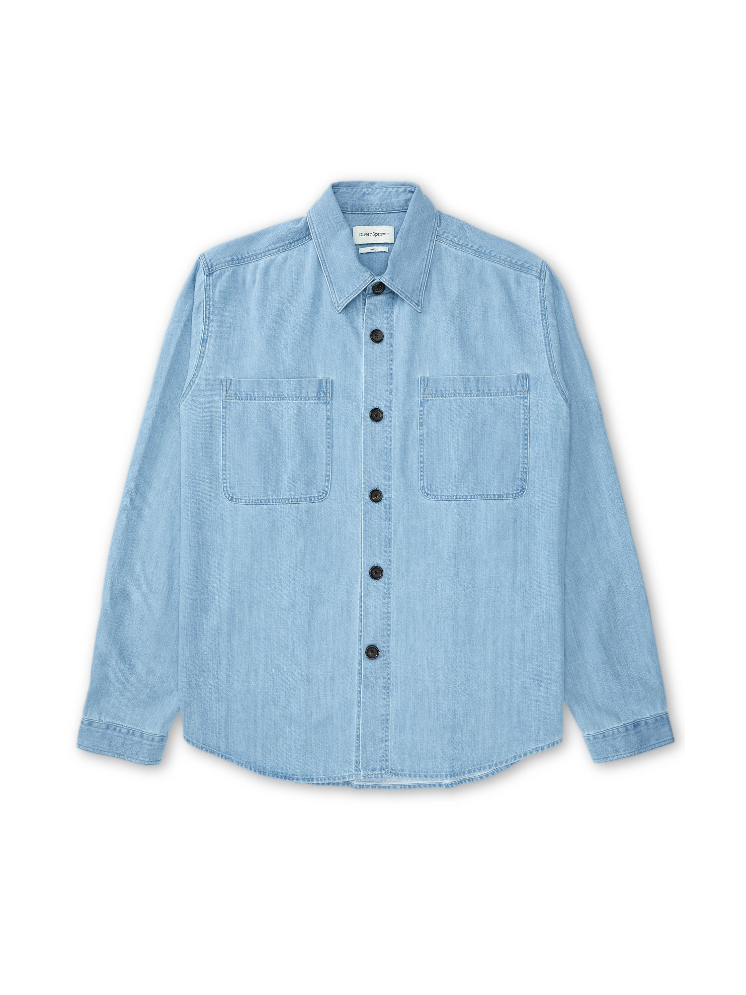 Treviscoe Shirt Mullins Denim Indigo Light