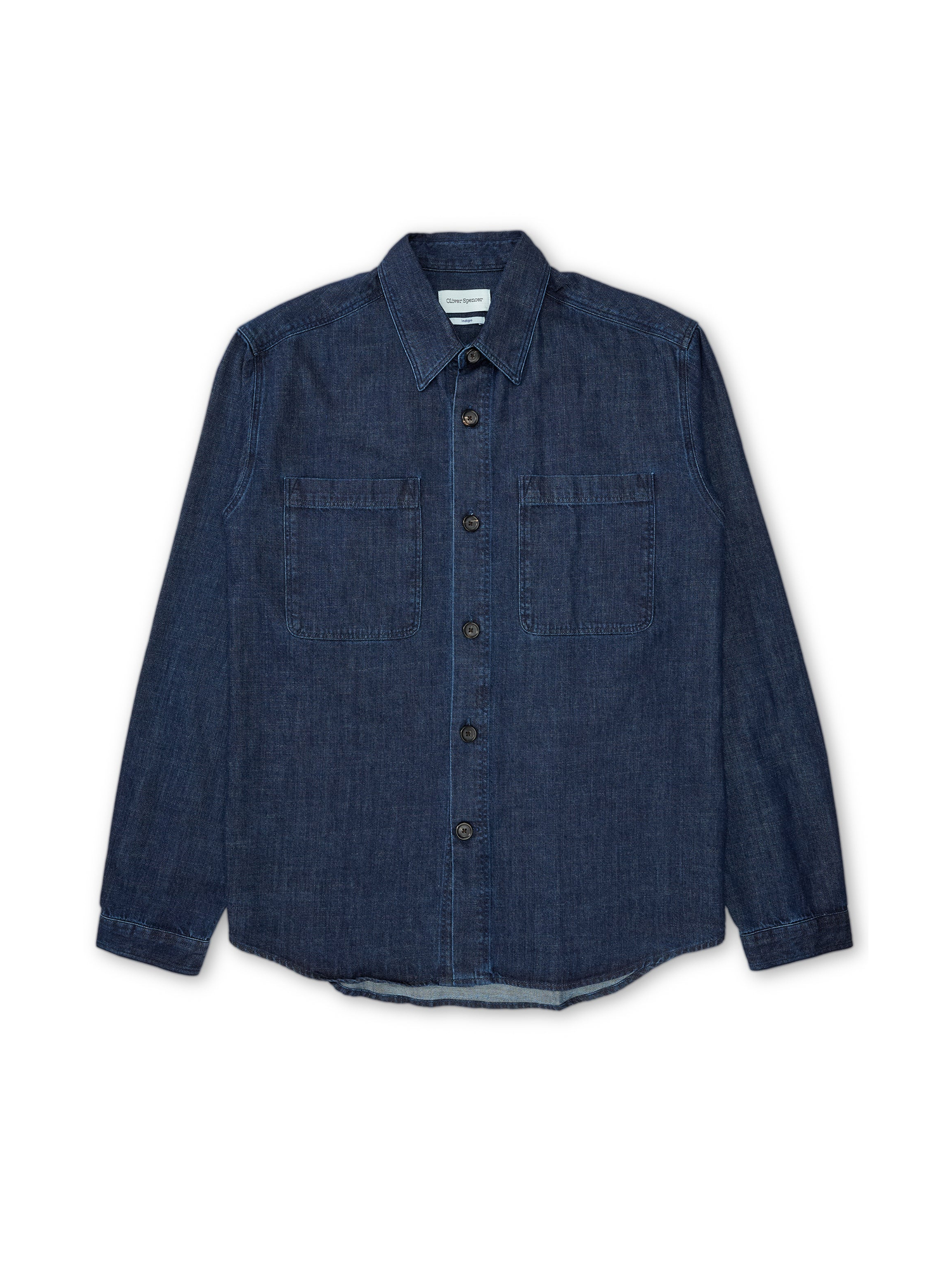Treviscoe Shirt Mullins Denim Indigo Rinse